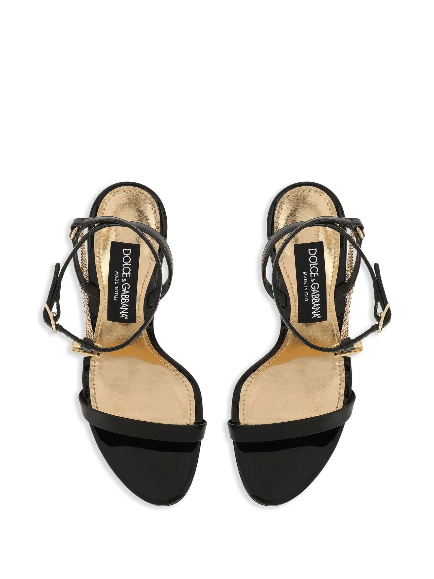 105mm Keira chain-link sandals