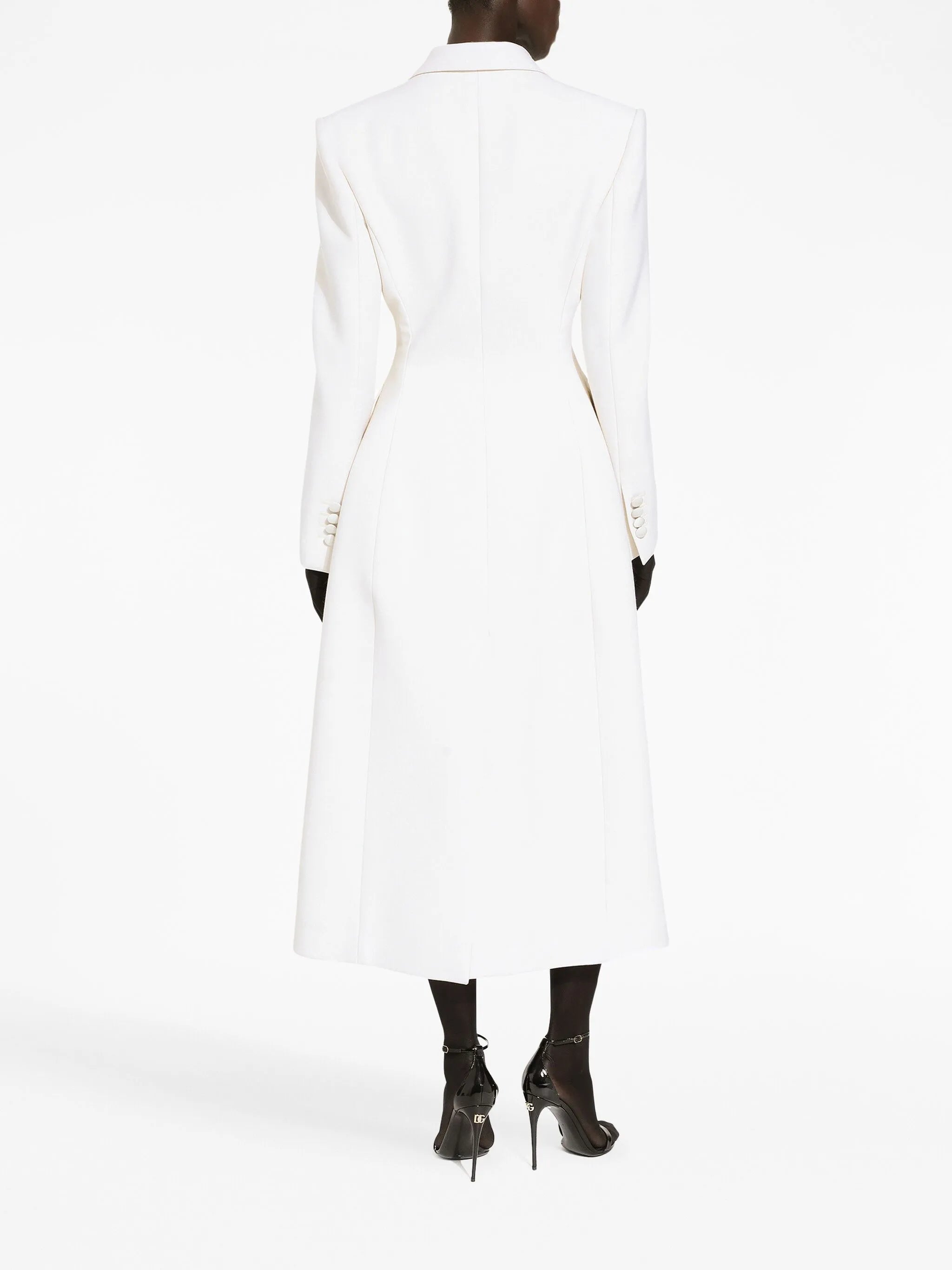 double-breasted long coat
