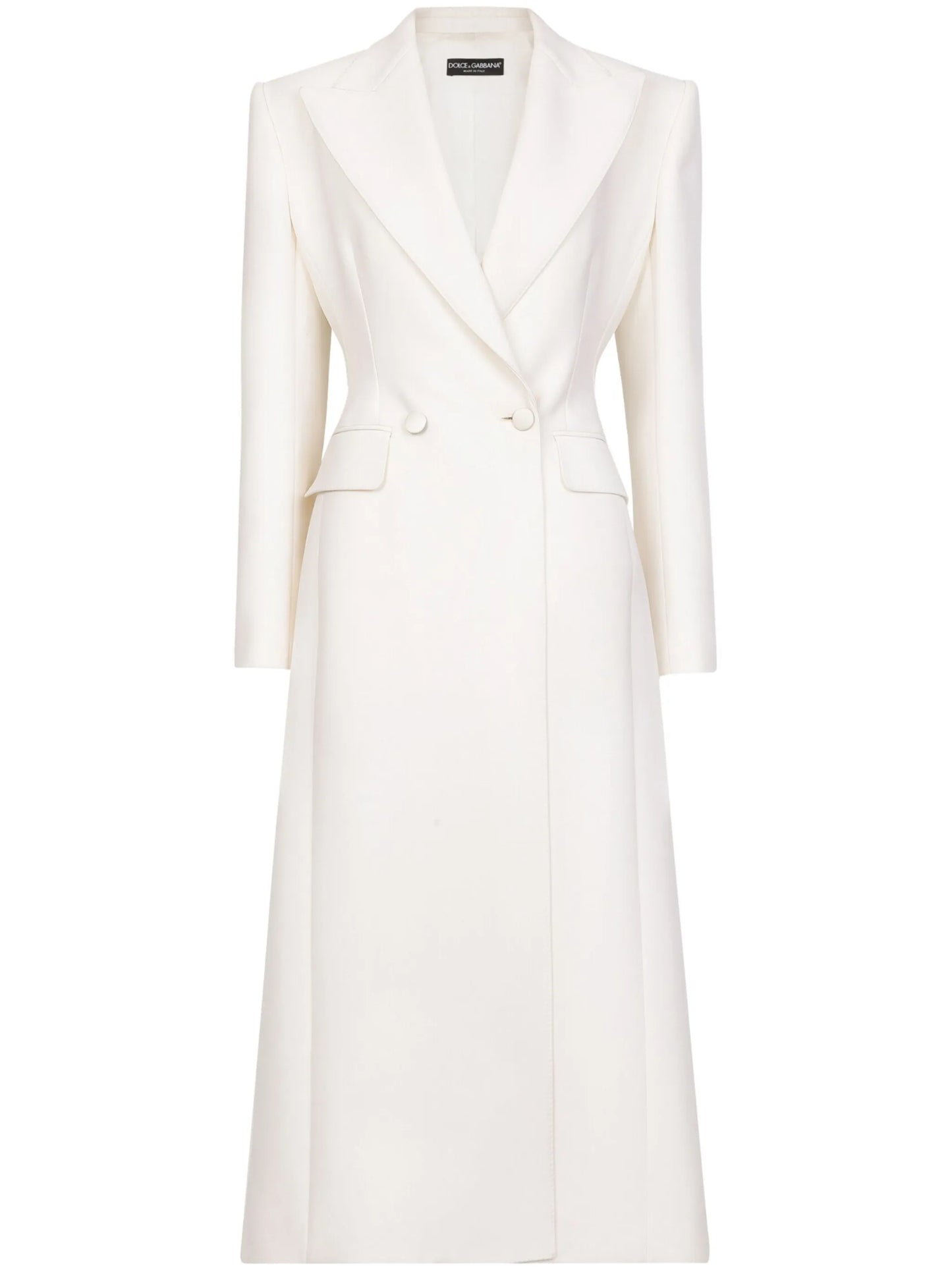 double-breasted long coat