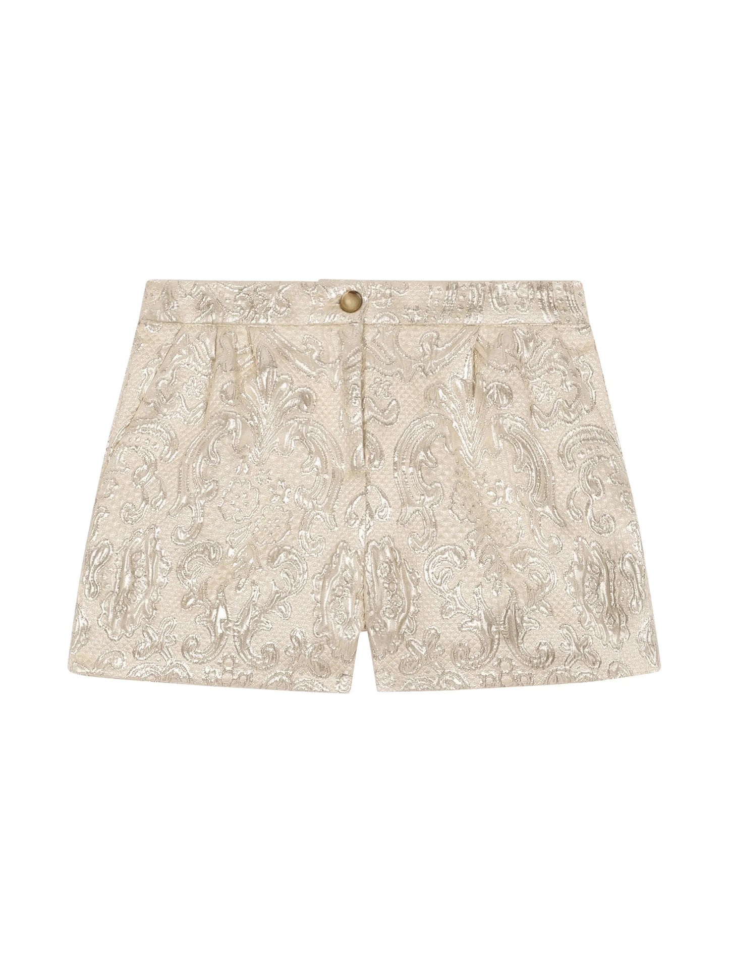 Brocade jacquard shorts