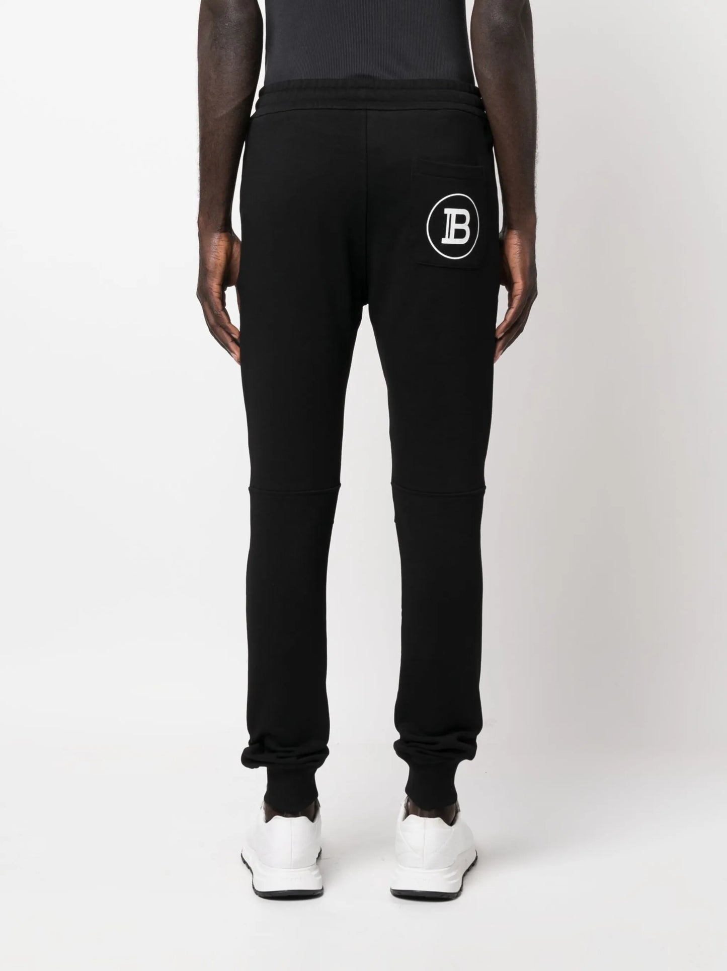 logo-print ribbed track pants