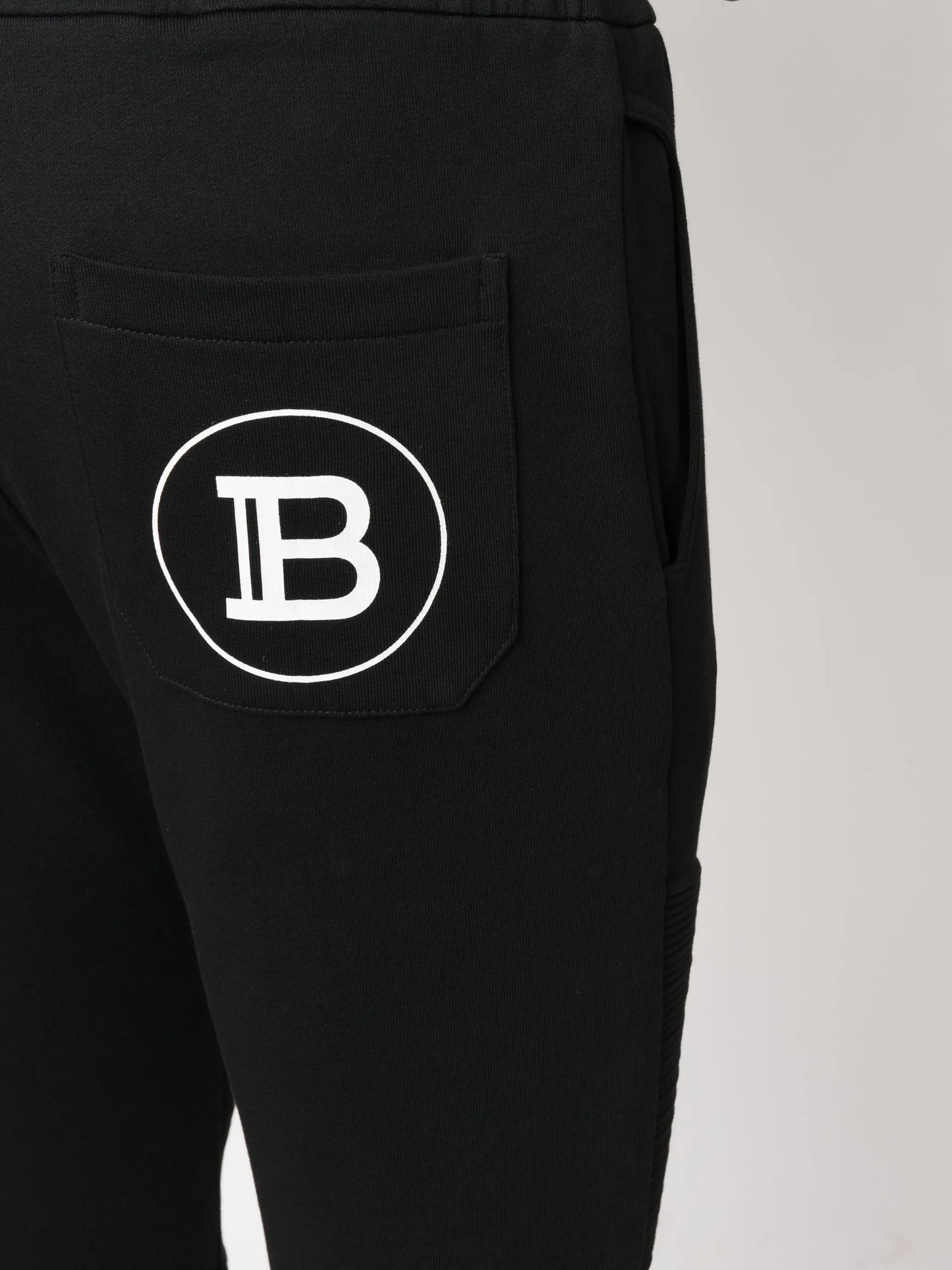 logo-print ribbed track pants