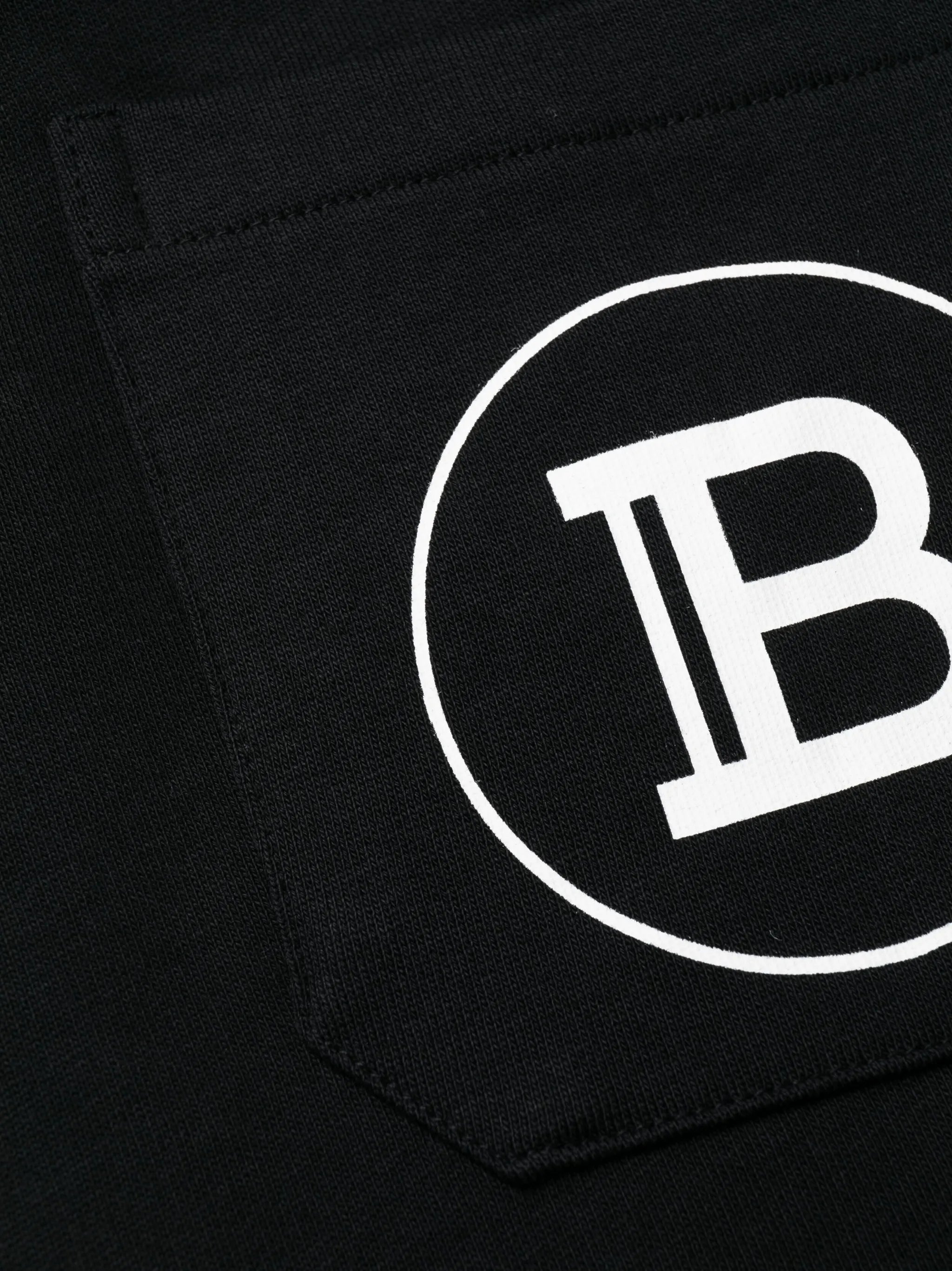 logo-print ribbed track pants