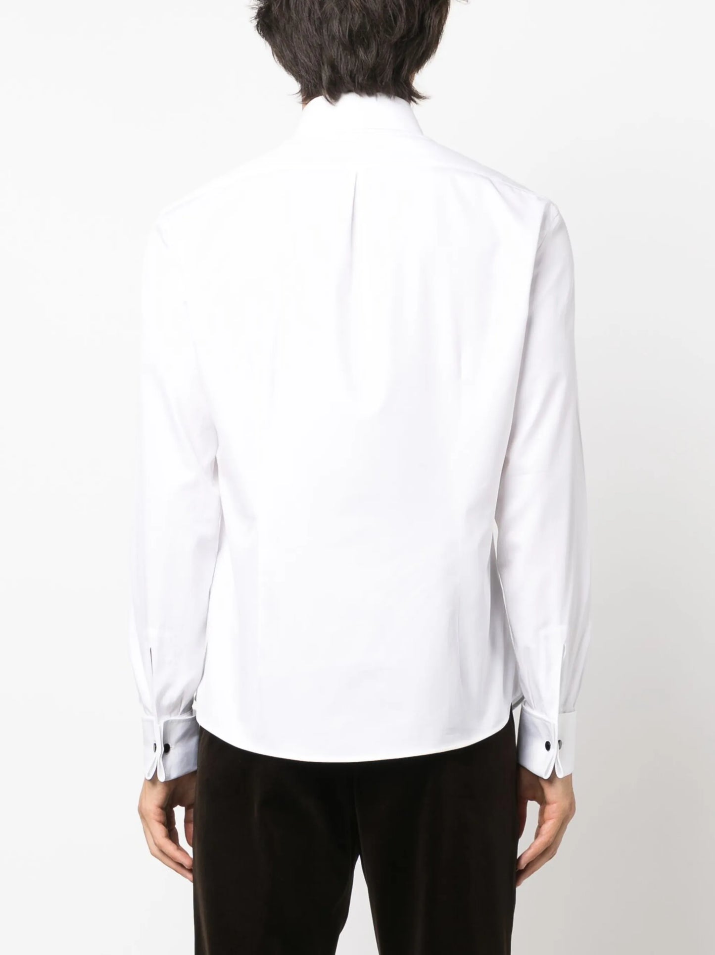 long-sleeve cotton shirt
