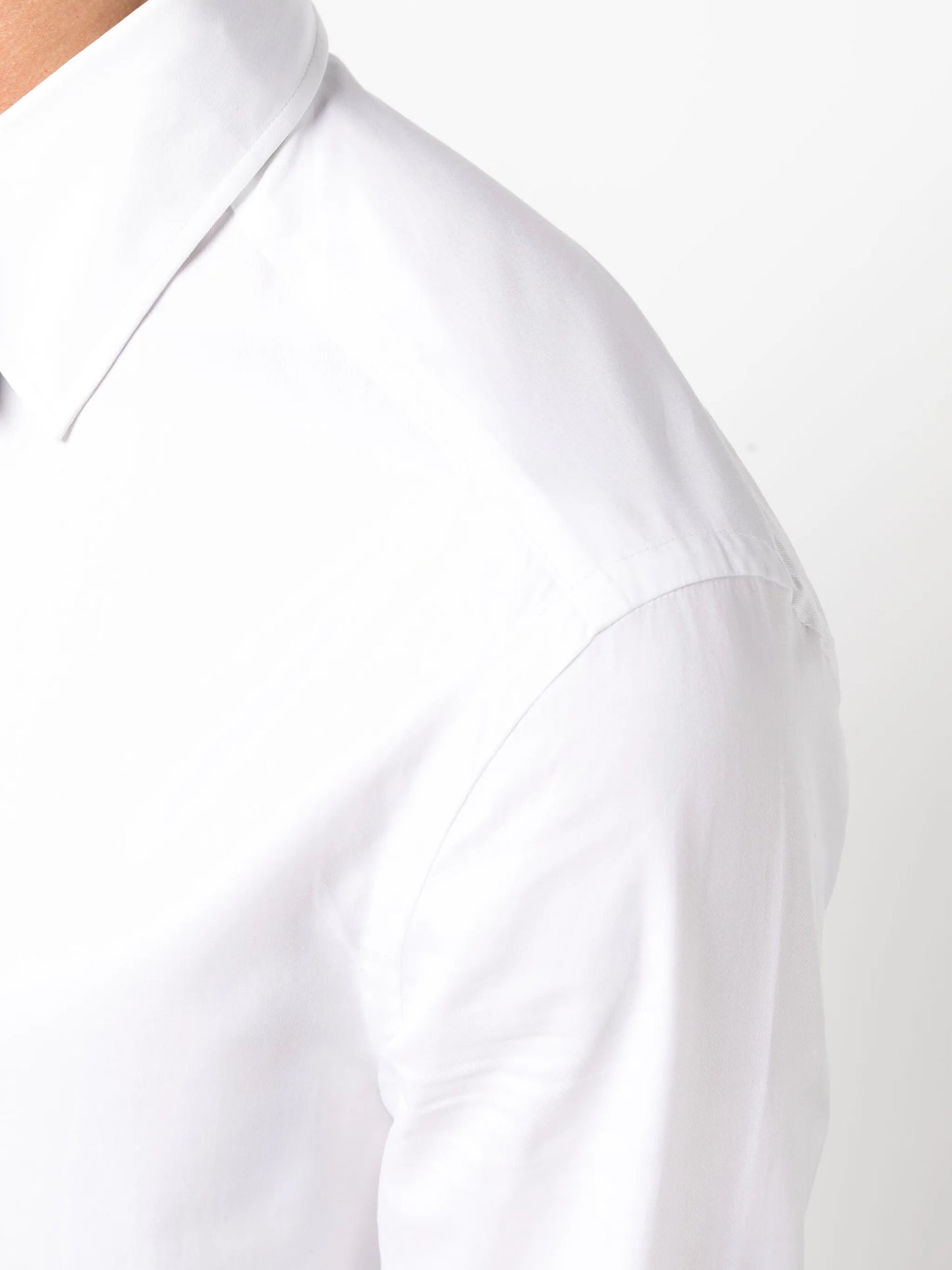 long-sleeve cotton shirt