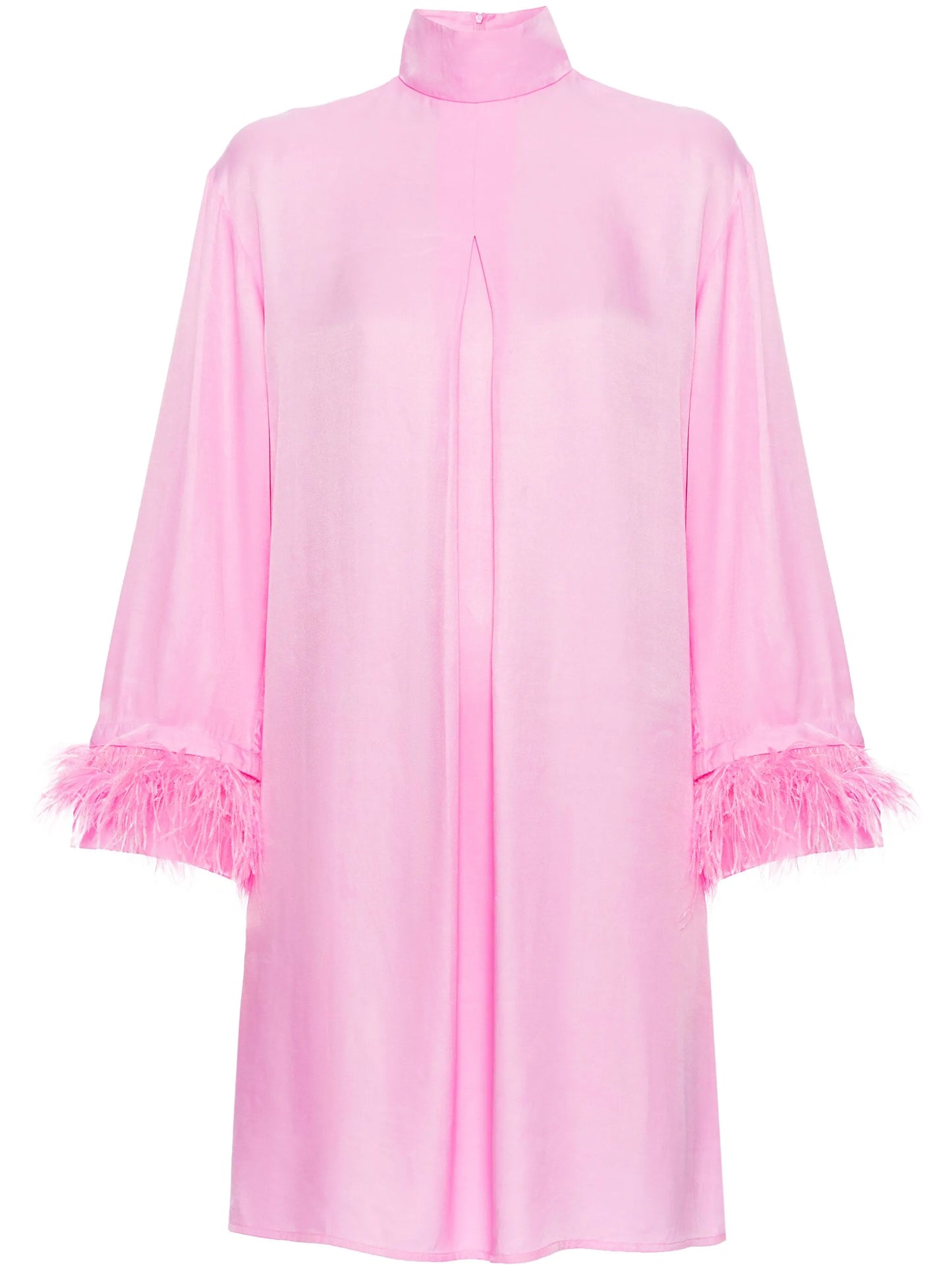 Party feather-trim minidress