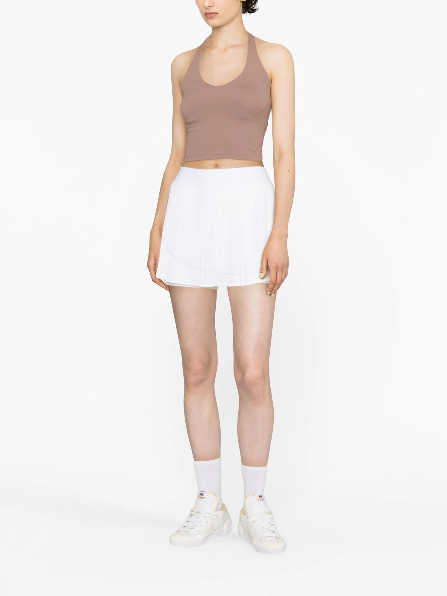 Align halterneck tank top