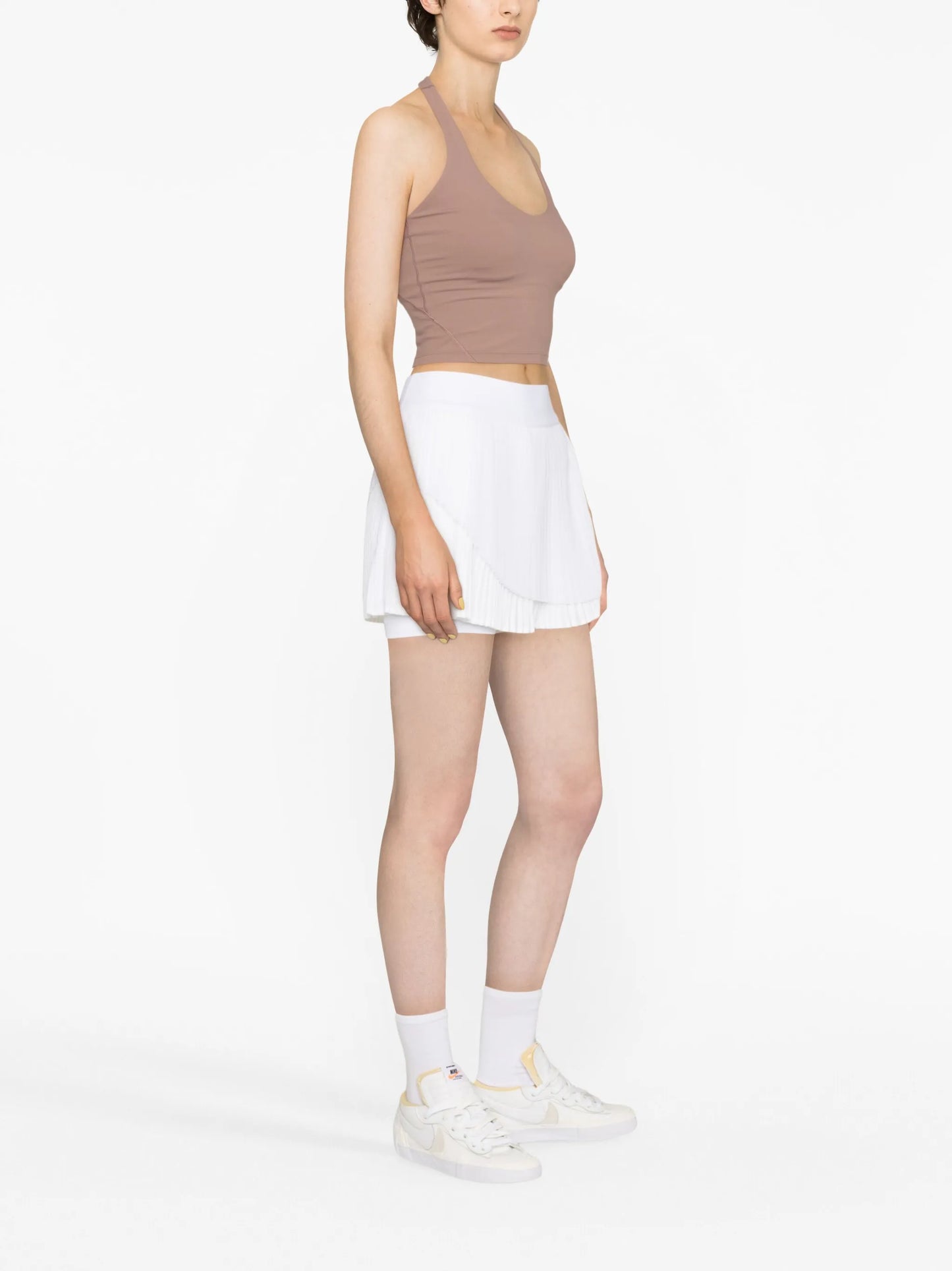 Align halterneck tank top
