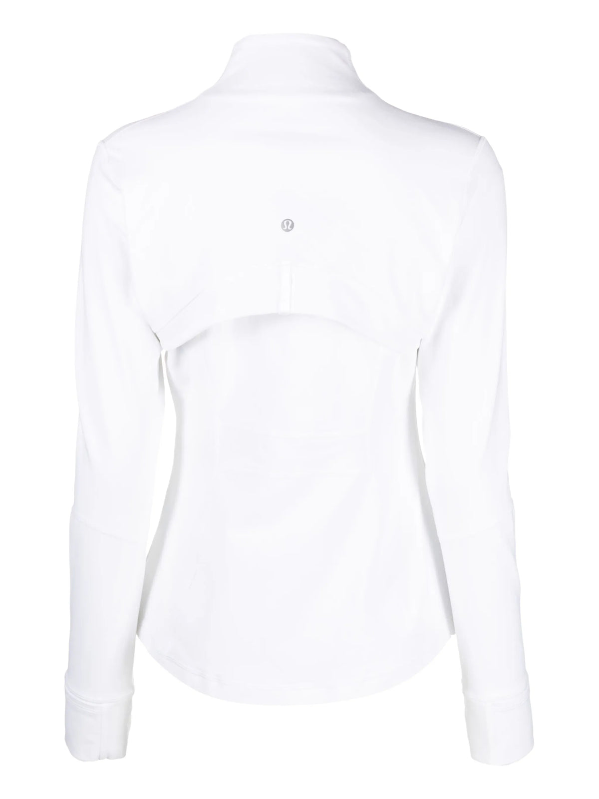 high-neck zip-up jacket
