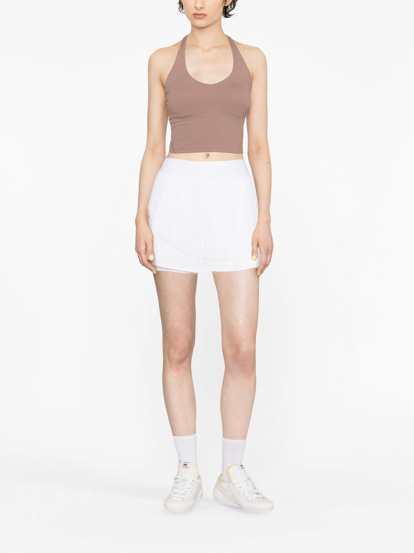 Tiered Pleats tennis skirt