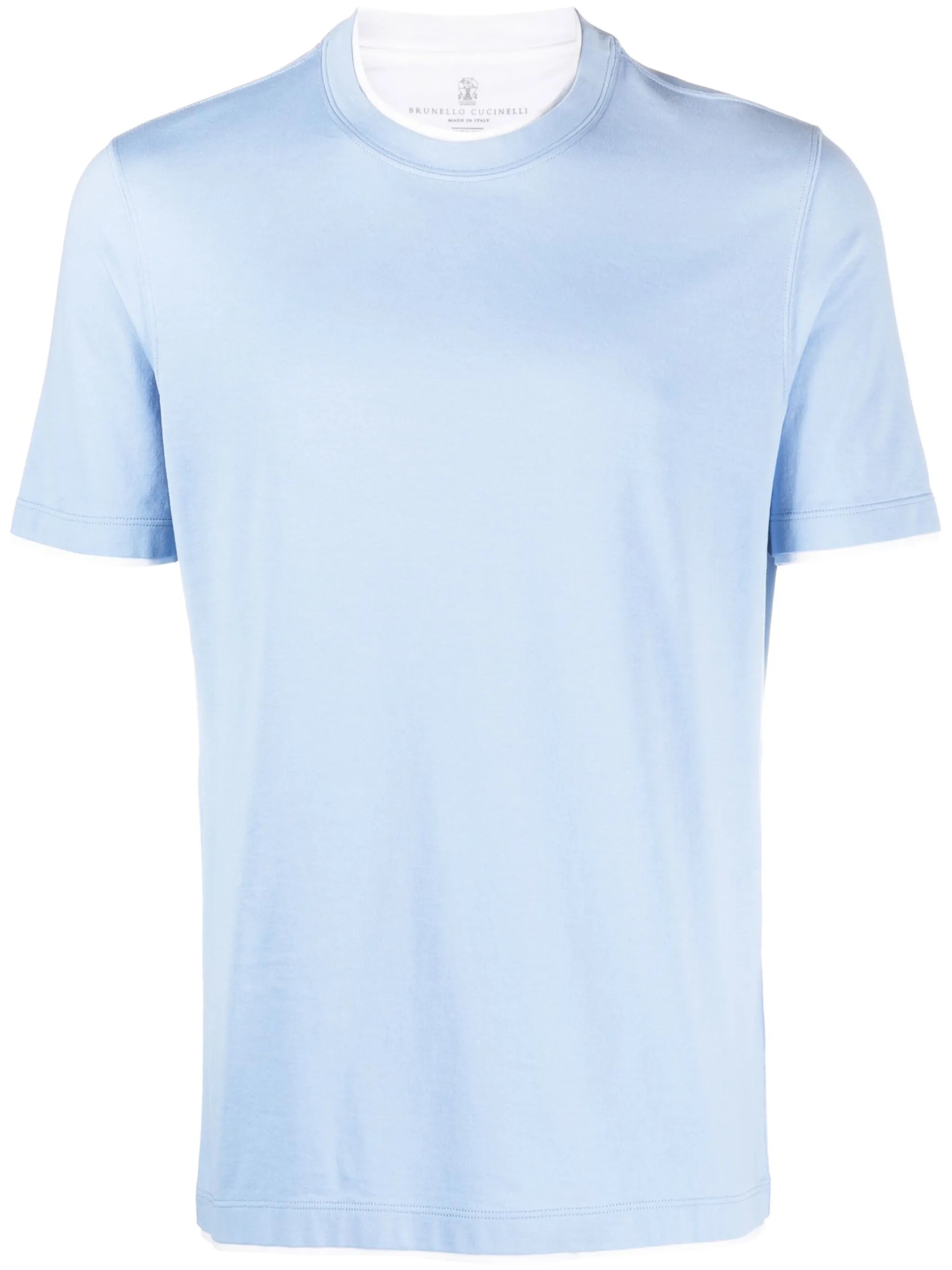 crew-neck cotton T-shirt