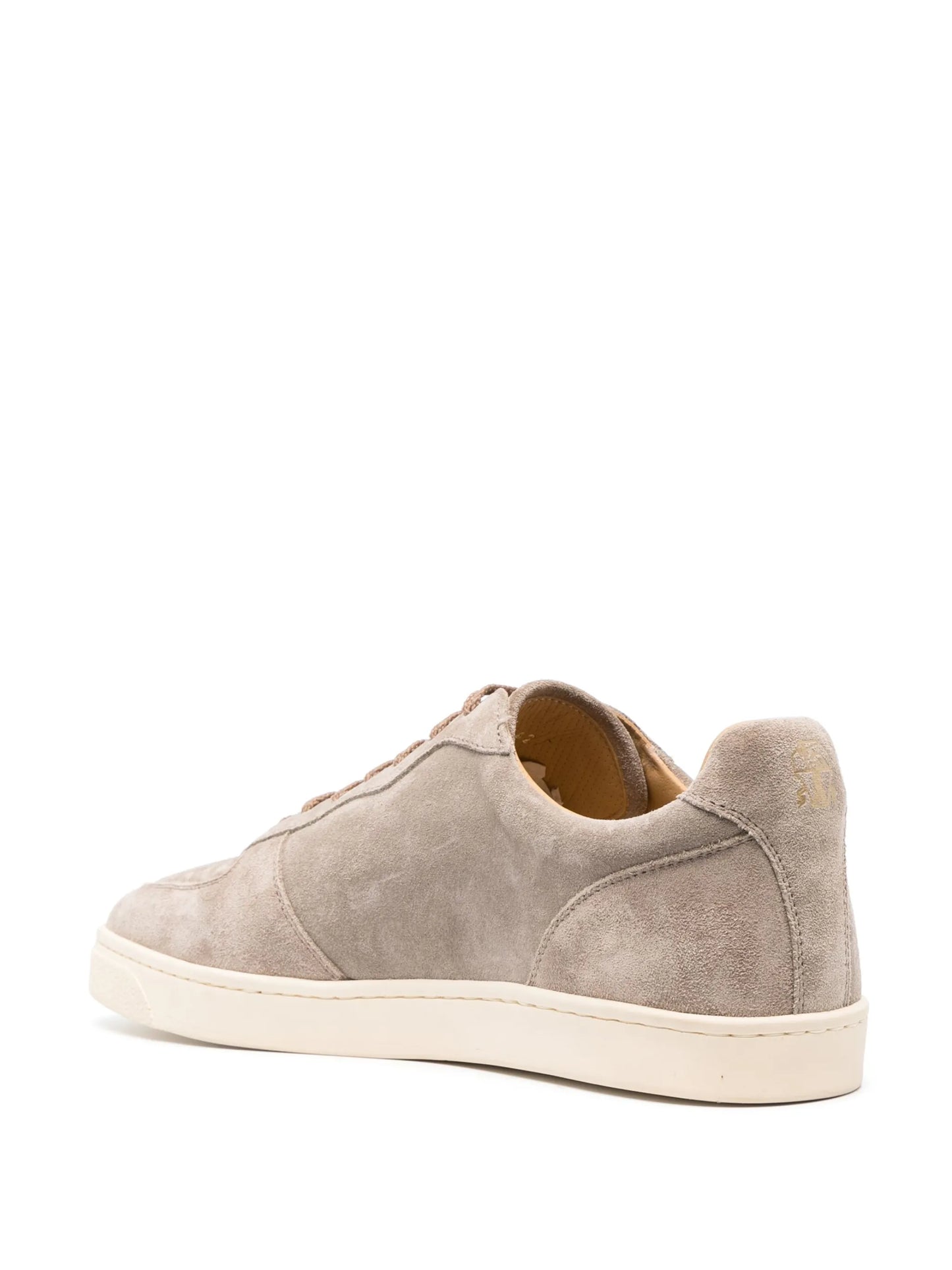 suede low-top sneakers