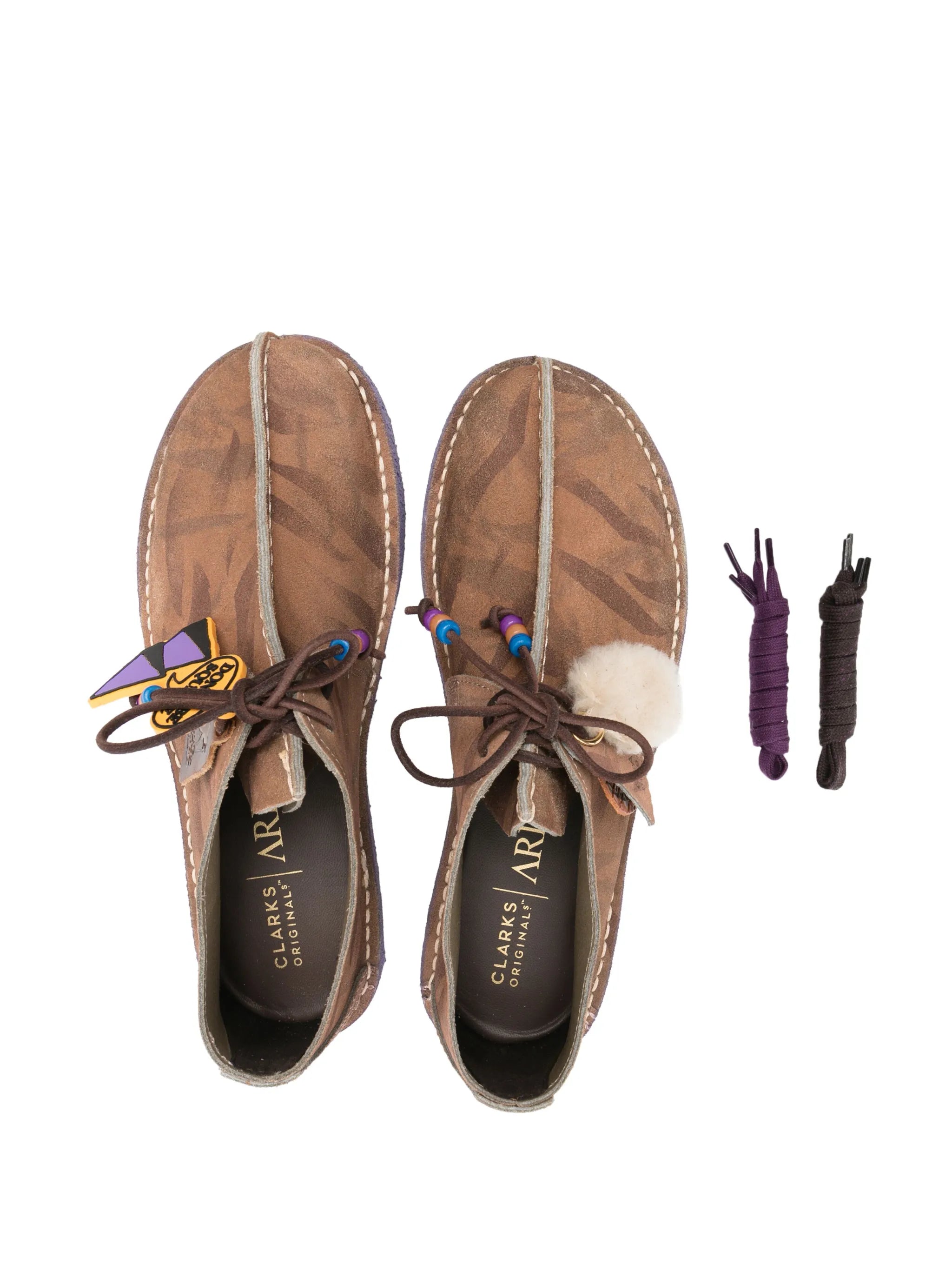 x Aries Desert Trek suede boots