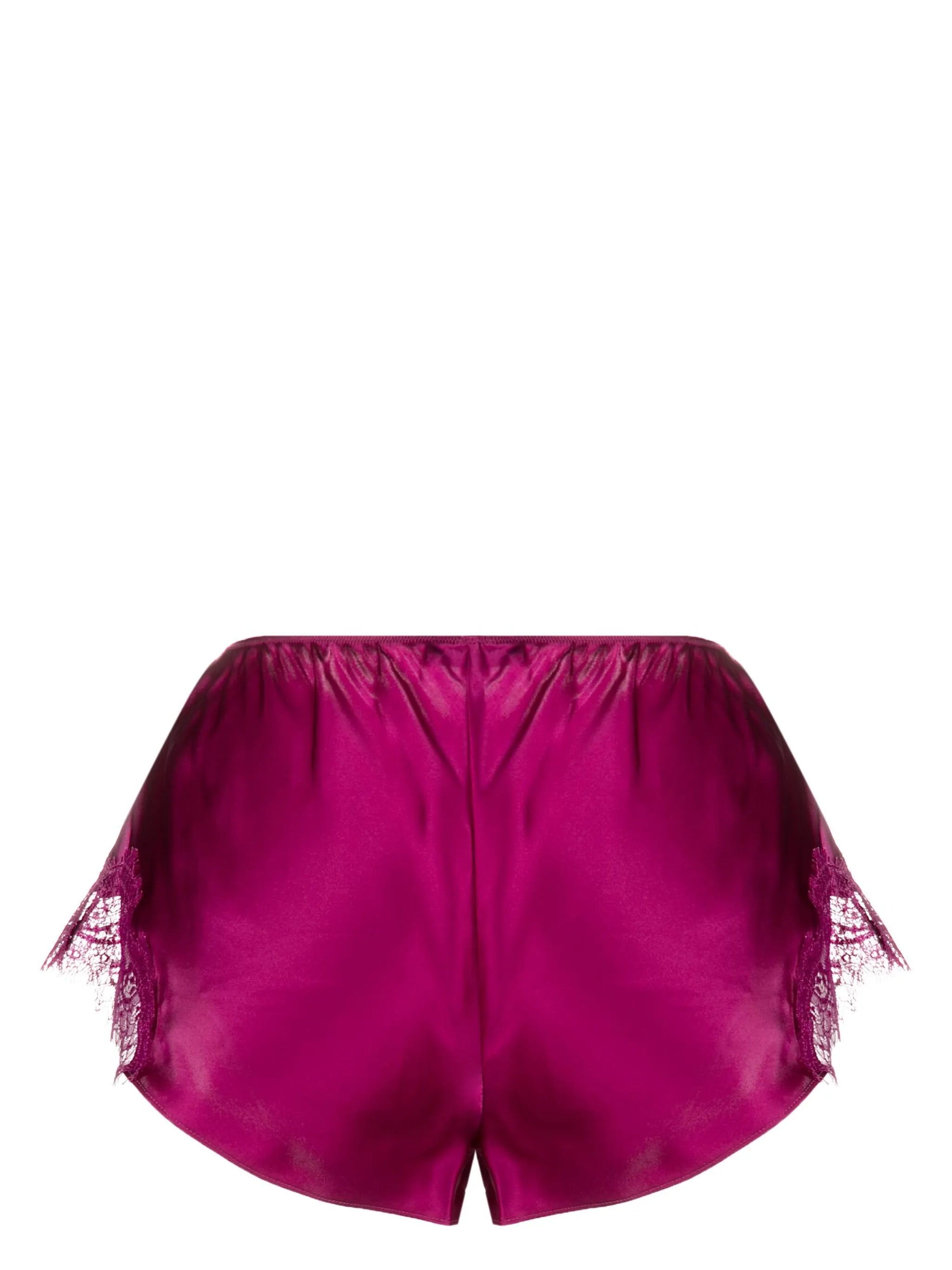 Scarlett lace-trimmed silk knickers