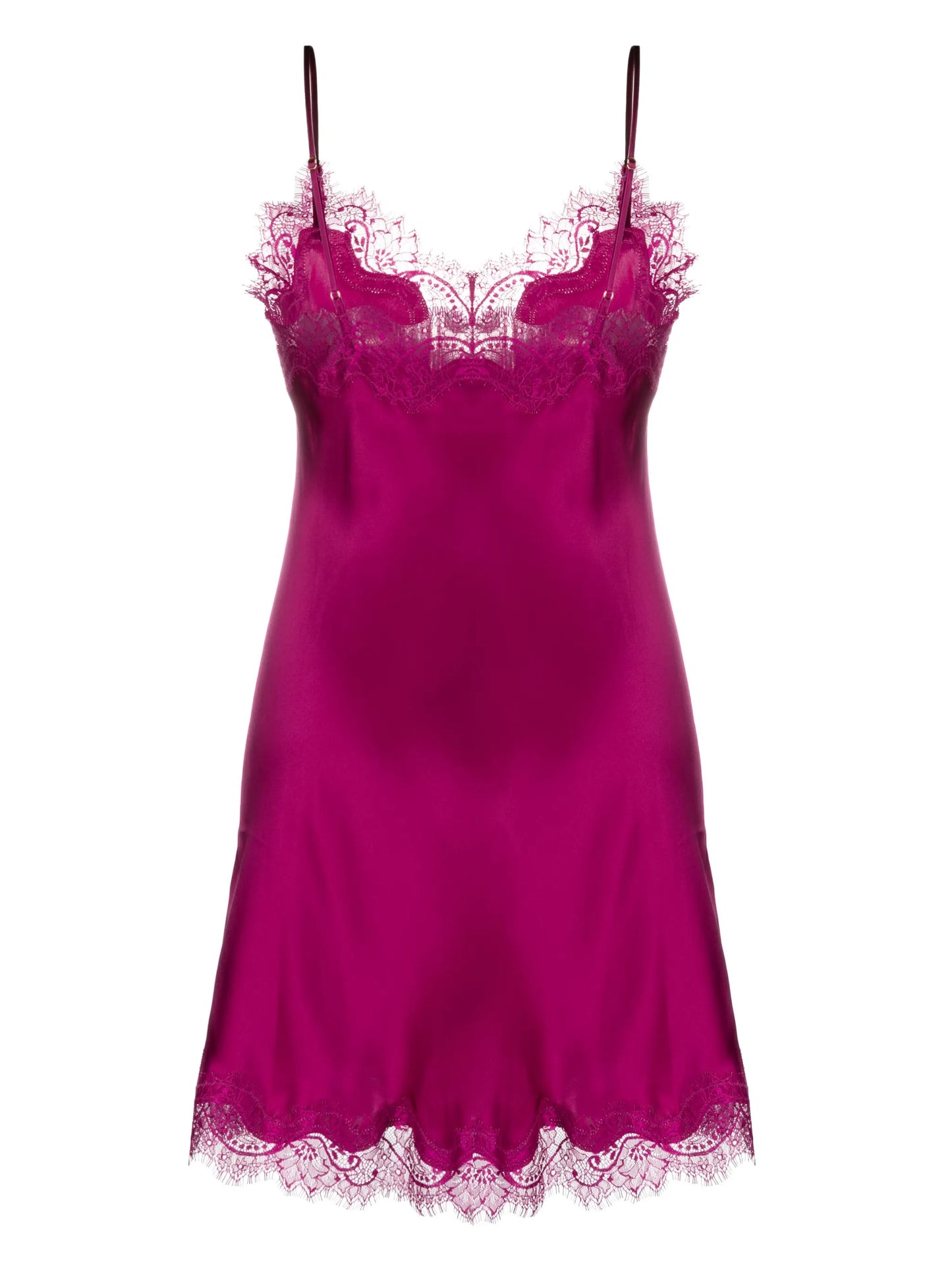 Scarlett lace-trimmed silk chemise