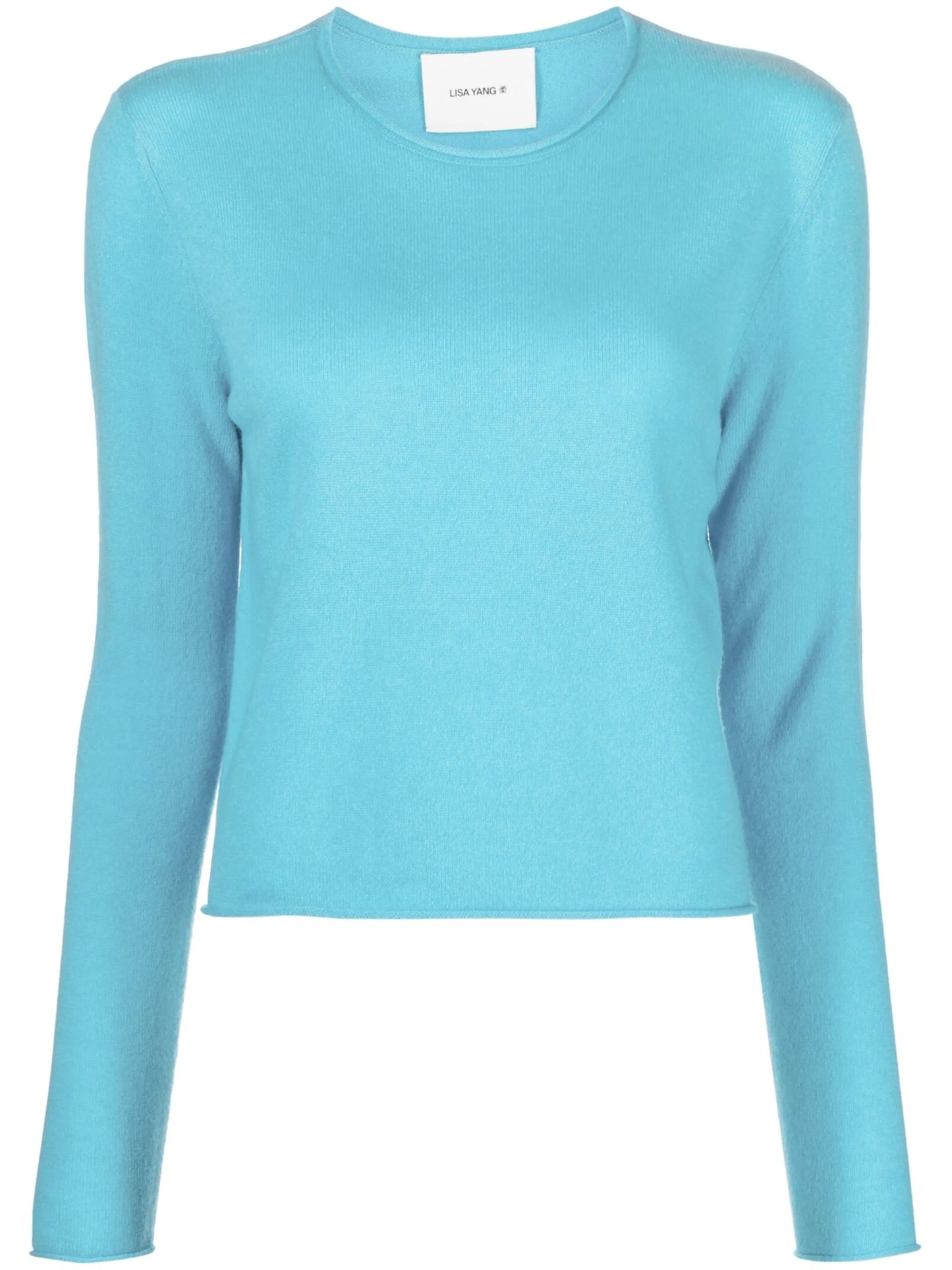 fine-knit cashmere jumper