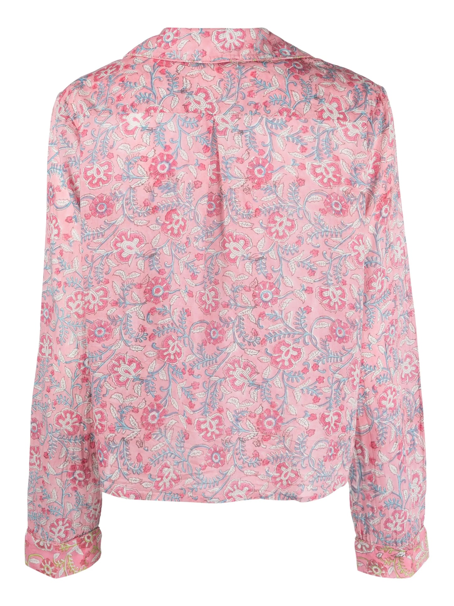 Austin floral-print cotton pyjama set