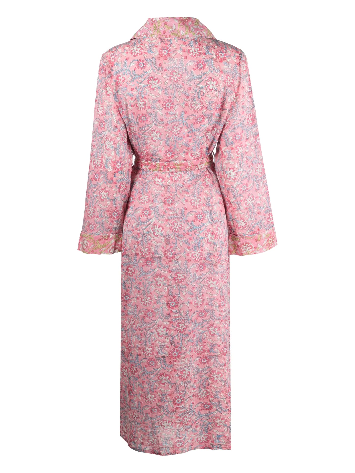 Marta floral-print robe