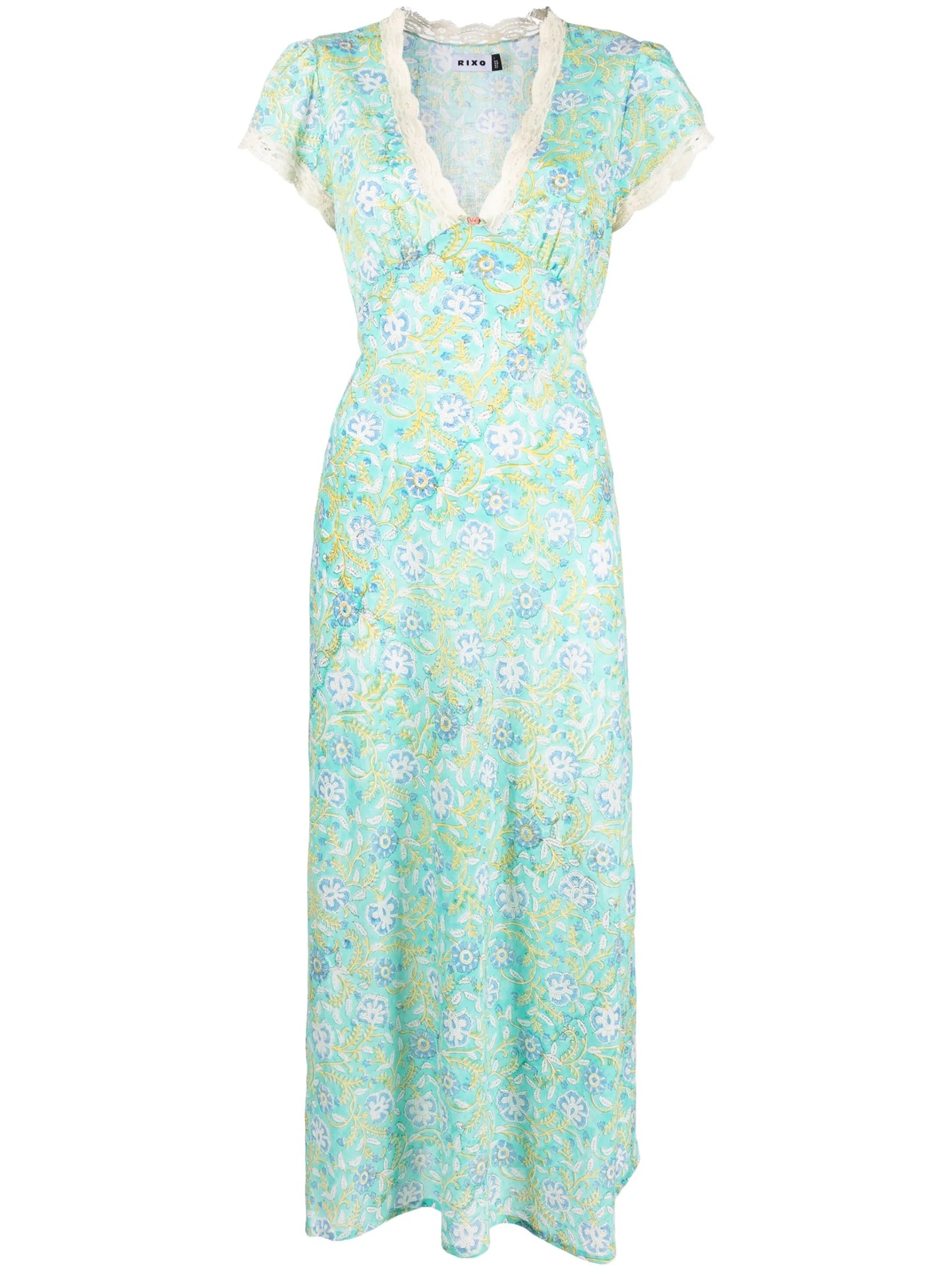 Clarice floral-print cotton dress