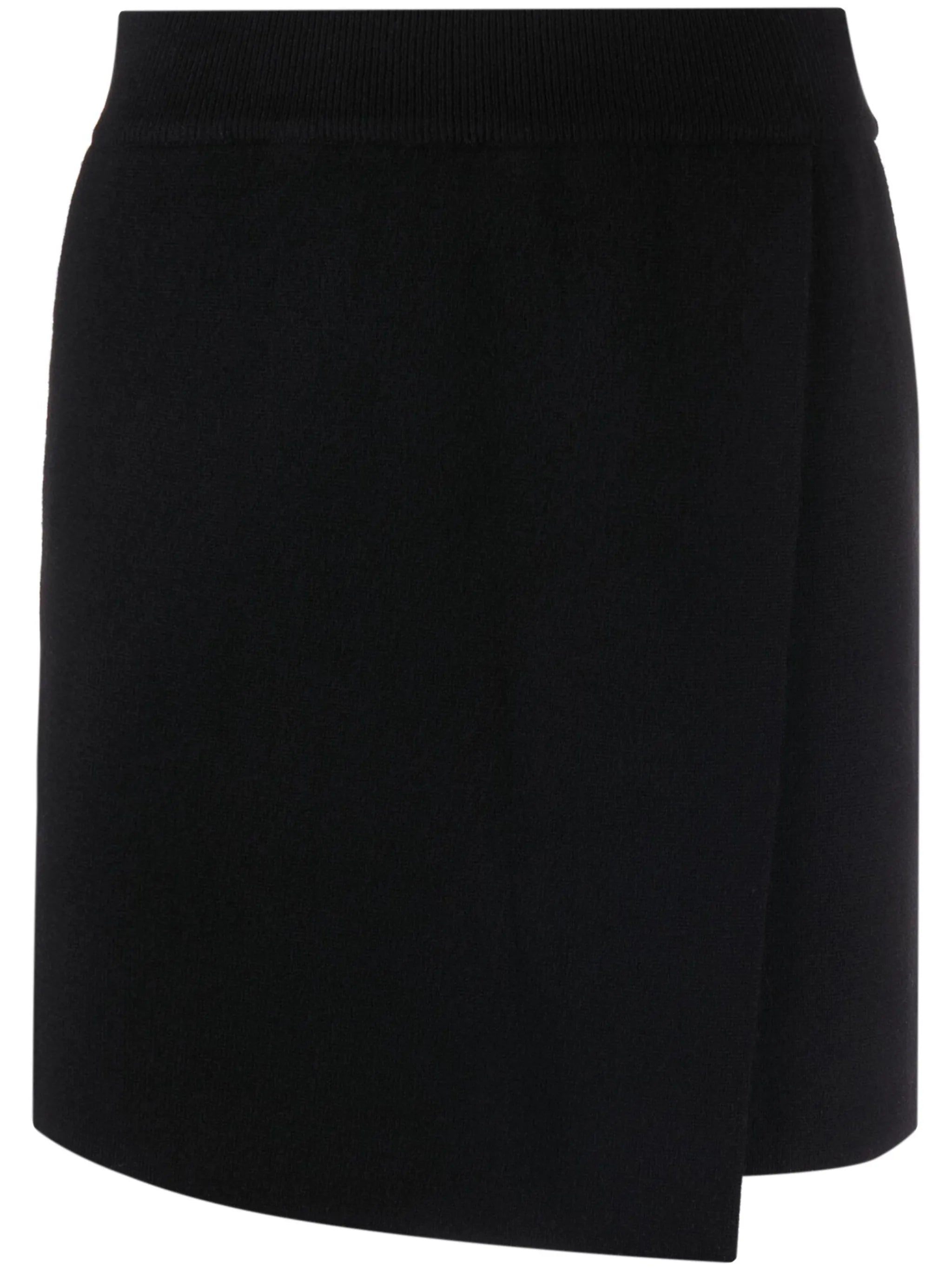 Josette cashmere wrap mini skirt
