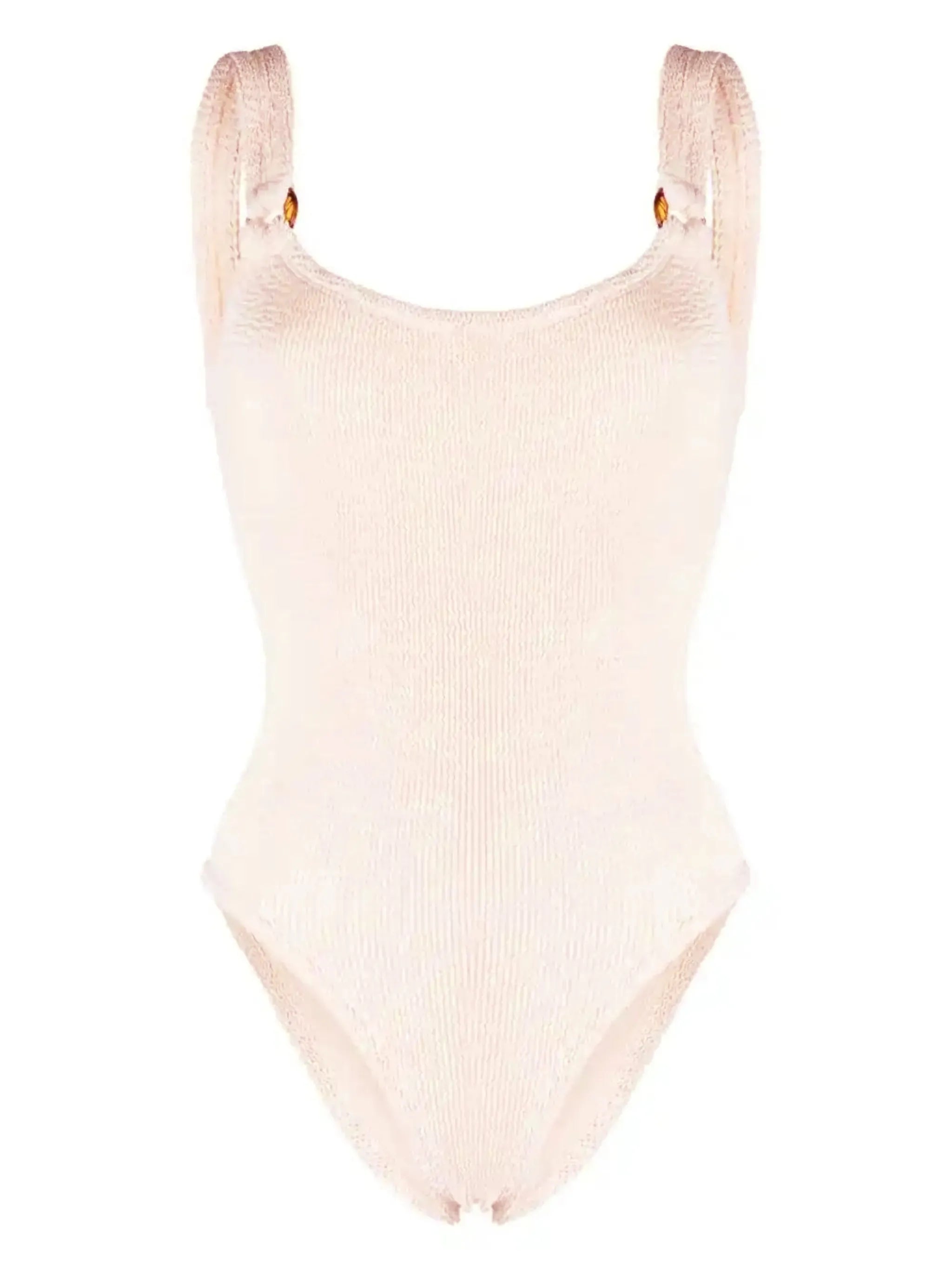 Domino ribbed one-piece