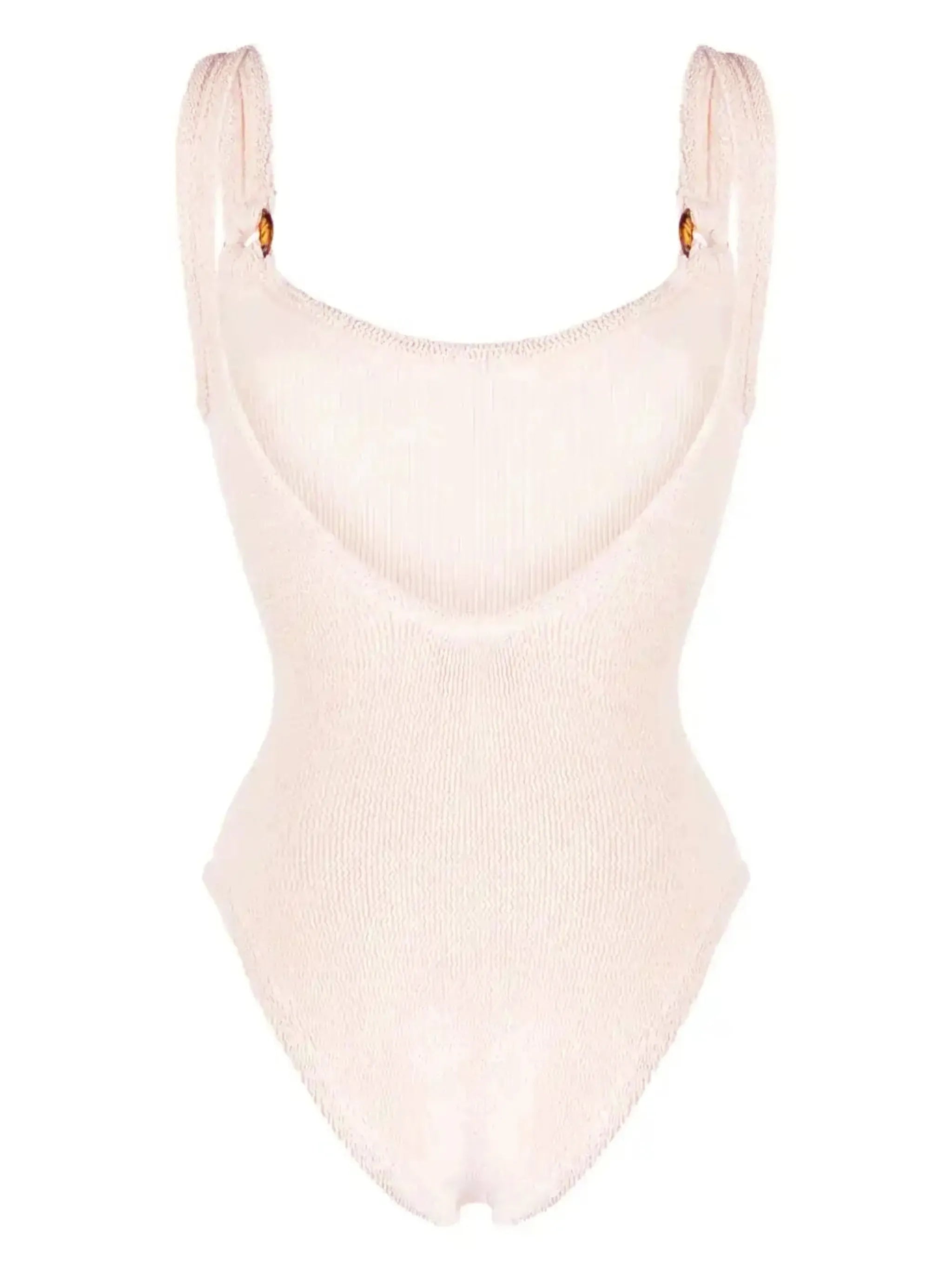 Domino ribbed one-piece