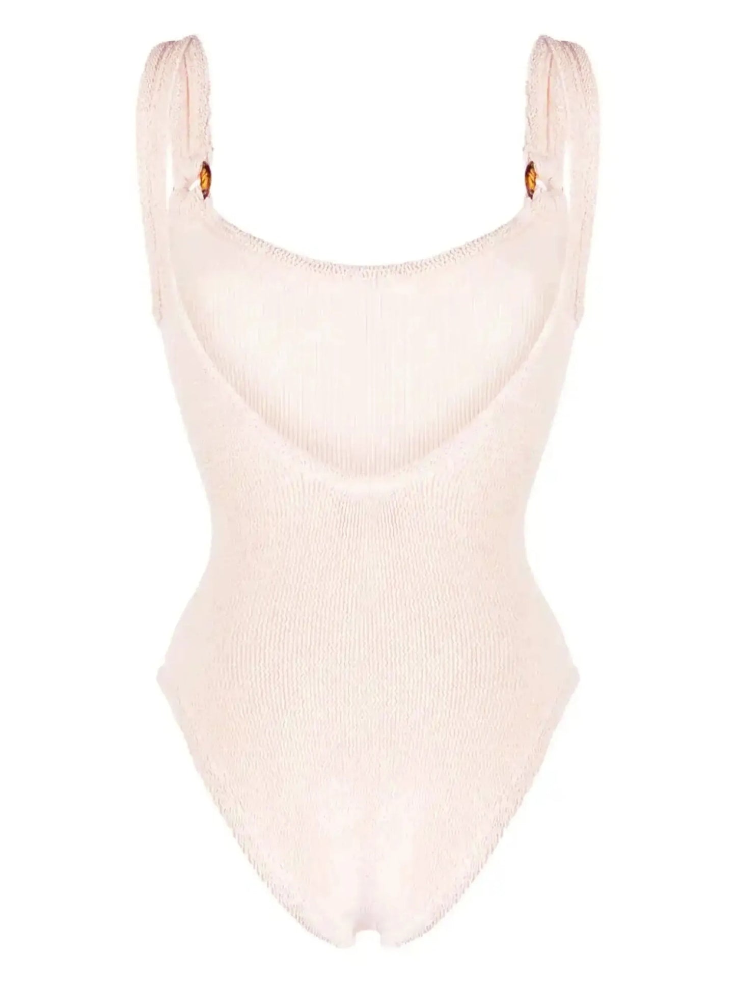 Domino ribbed one-piece