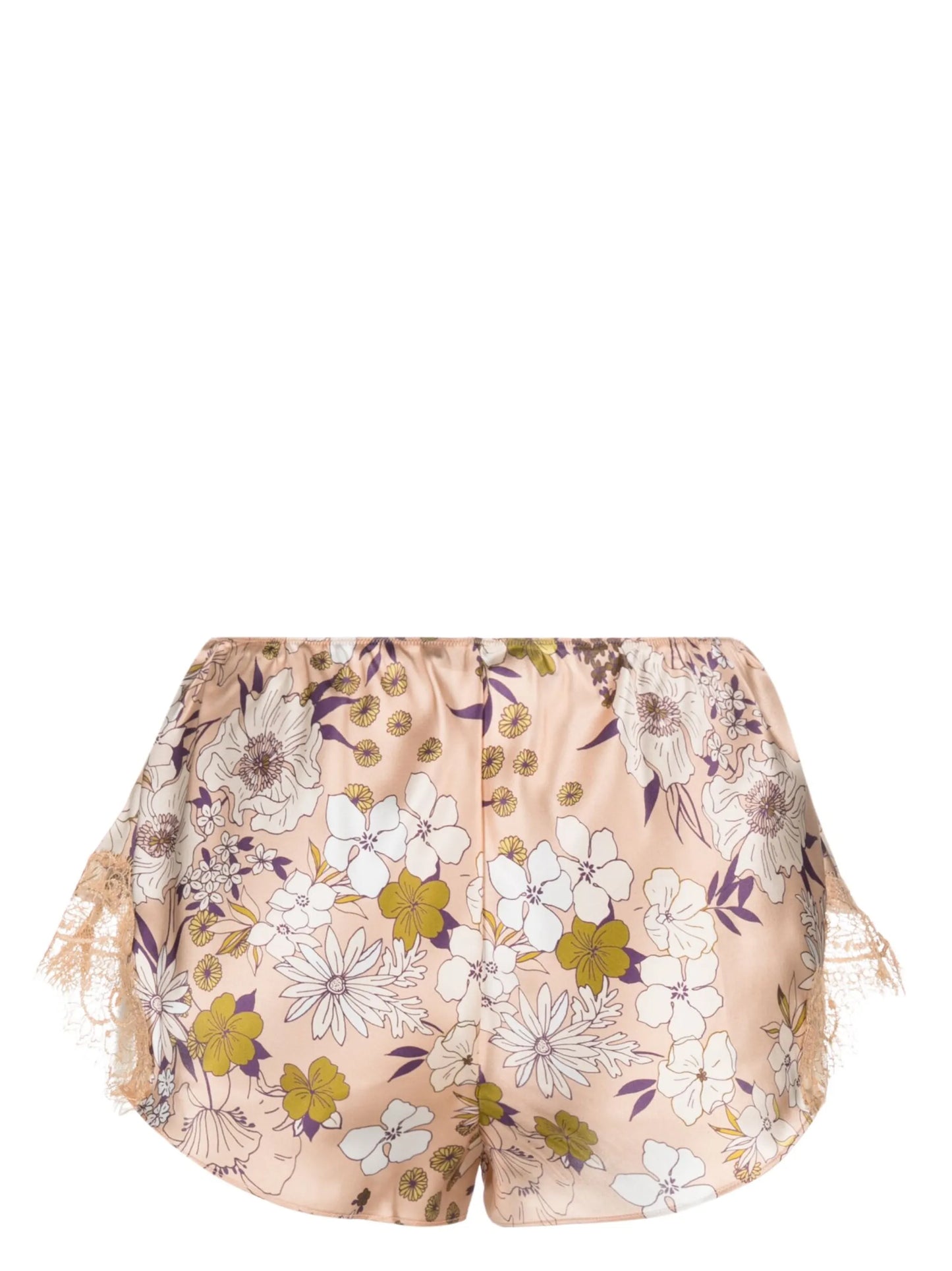 Scarlett floral-print silk knickers