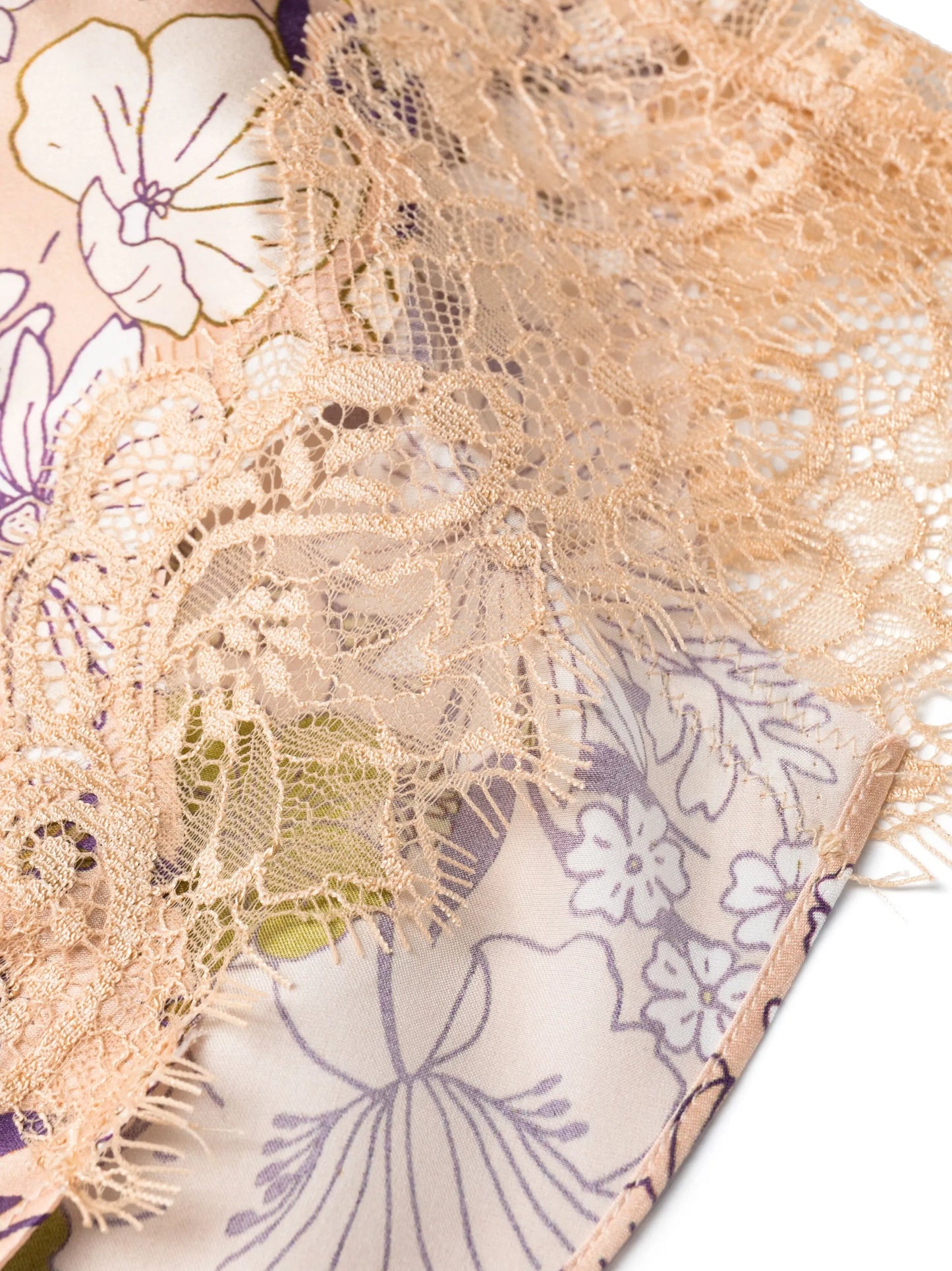 Scarlett floral-print silk knickers
