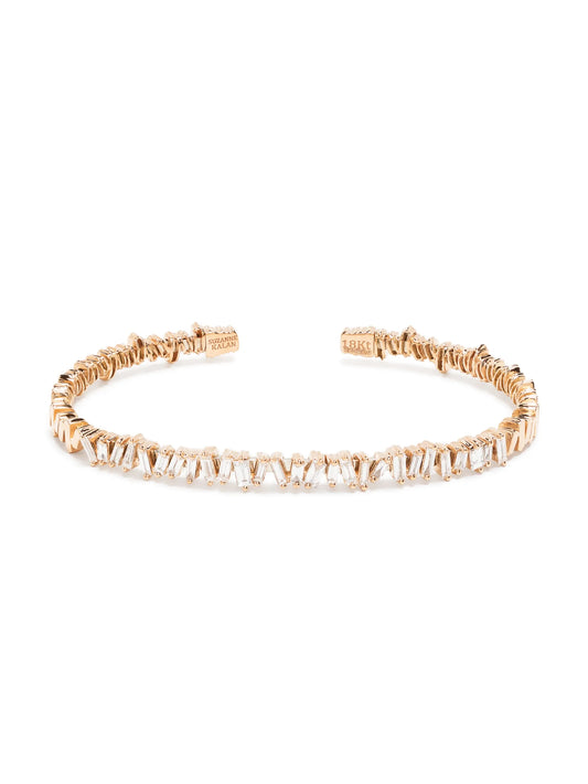 18kt rose gold Fireworks diamond bangle