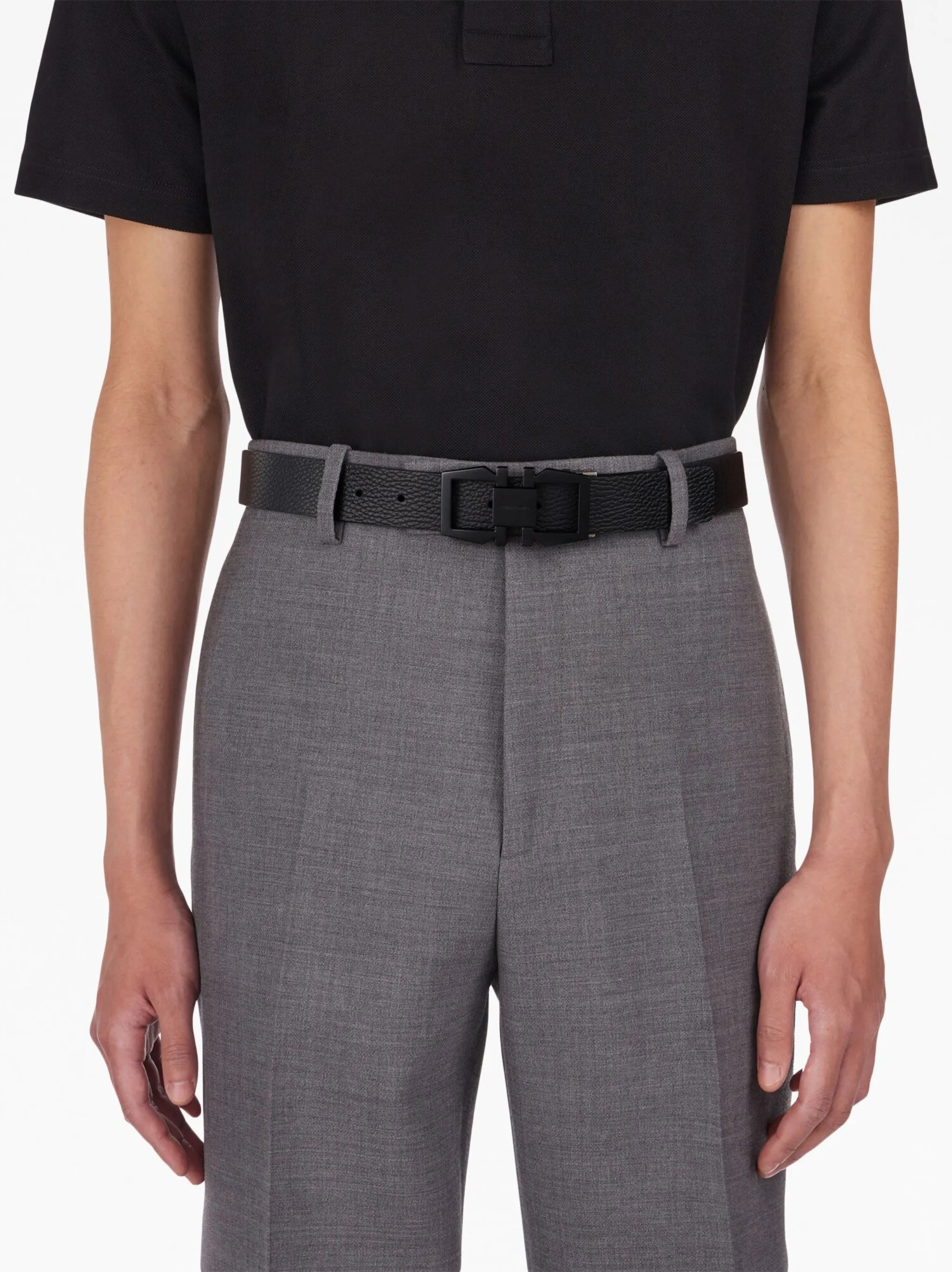 Gancini reversible belt