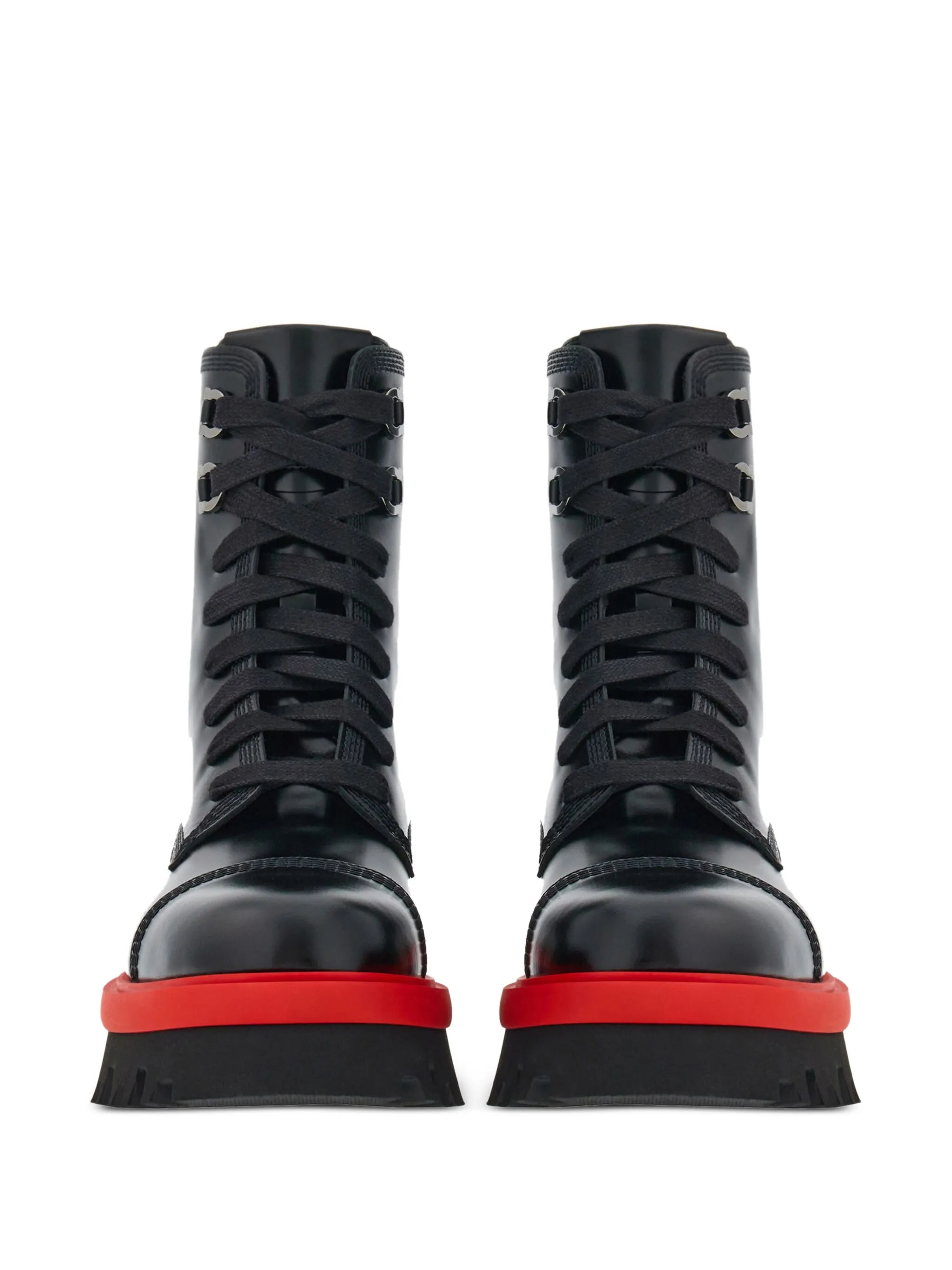 chunky combat boots