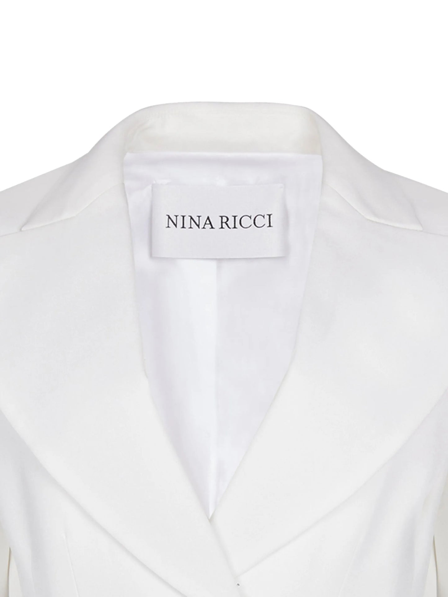 single-breasted peak-lapel blazer