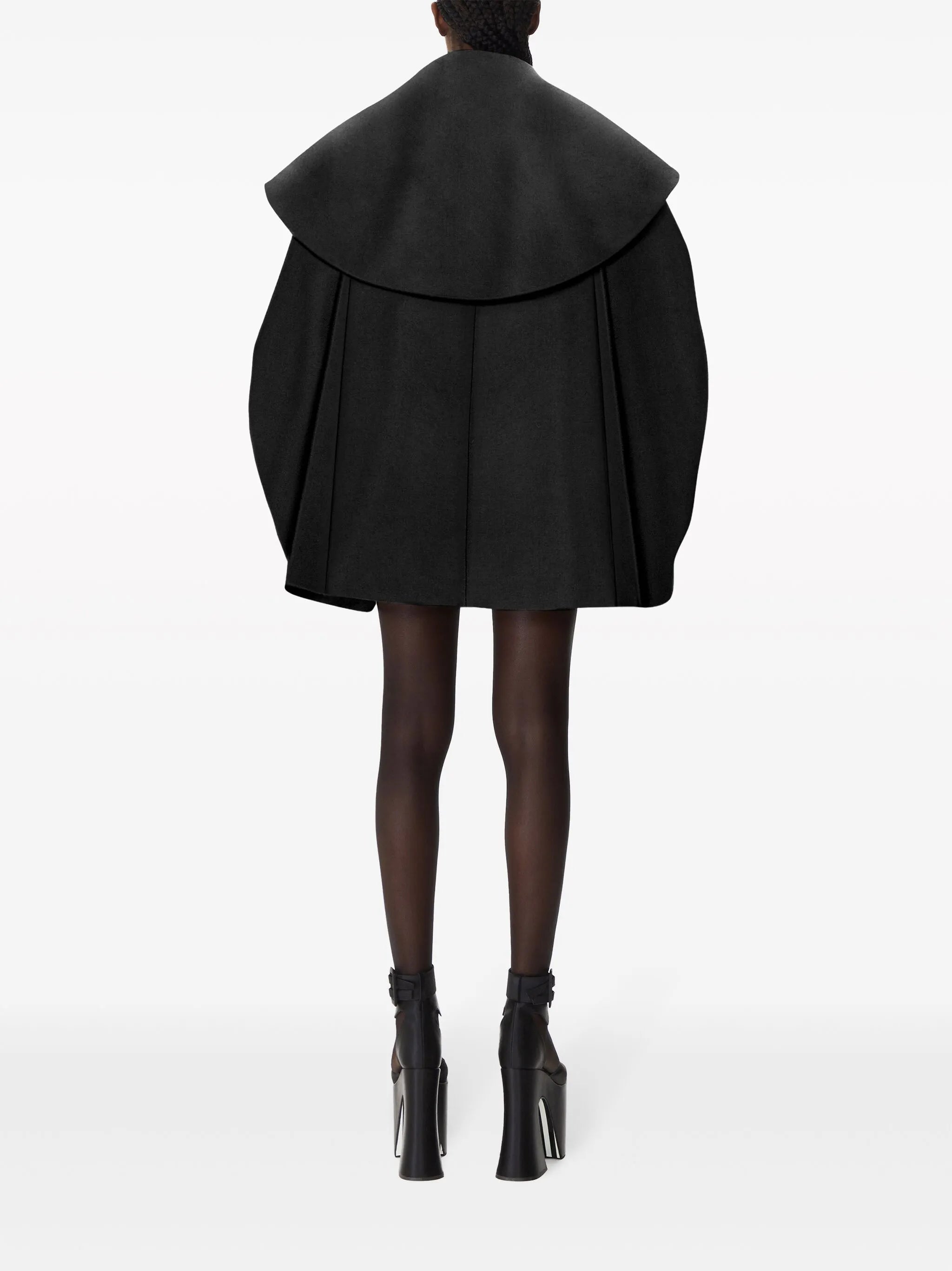 single-breasted wool coat