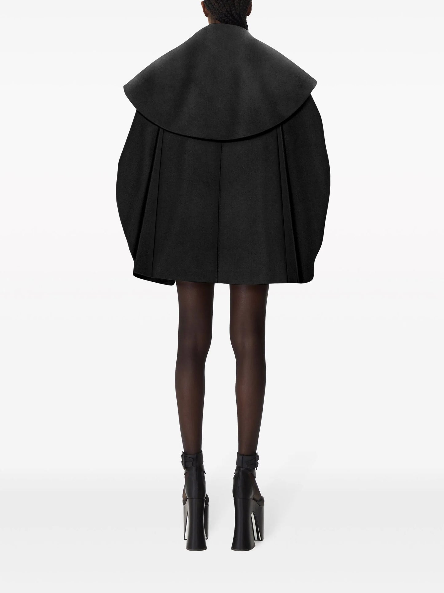 single-breasted wool coat
