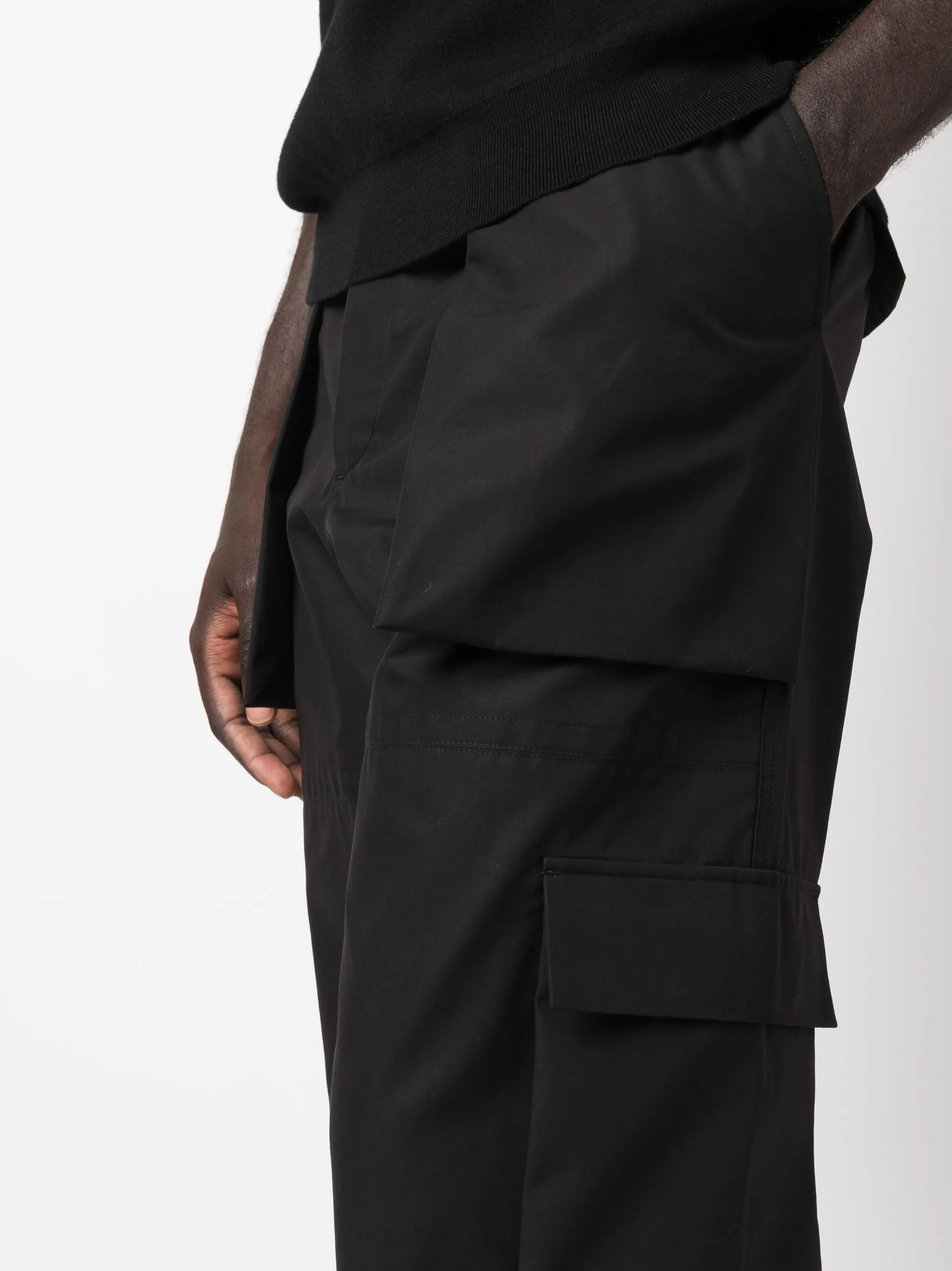 cotton cargo trousers