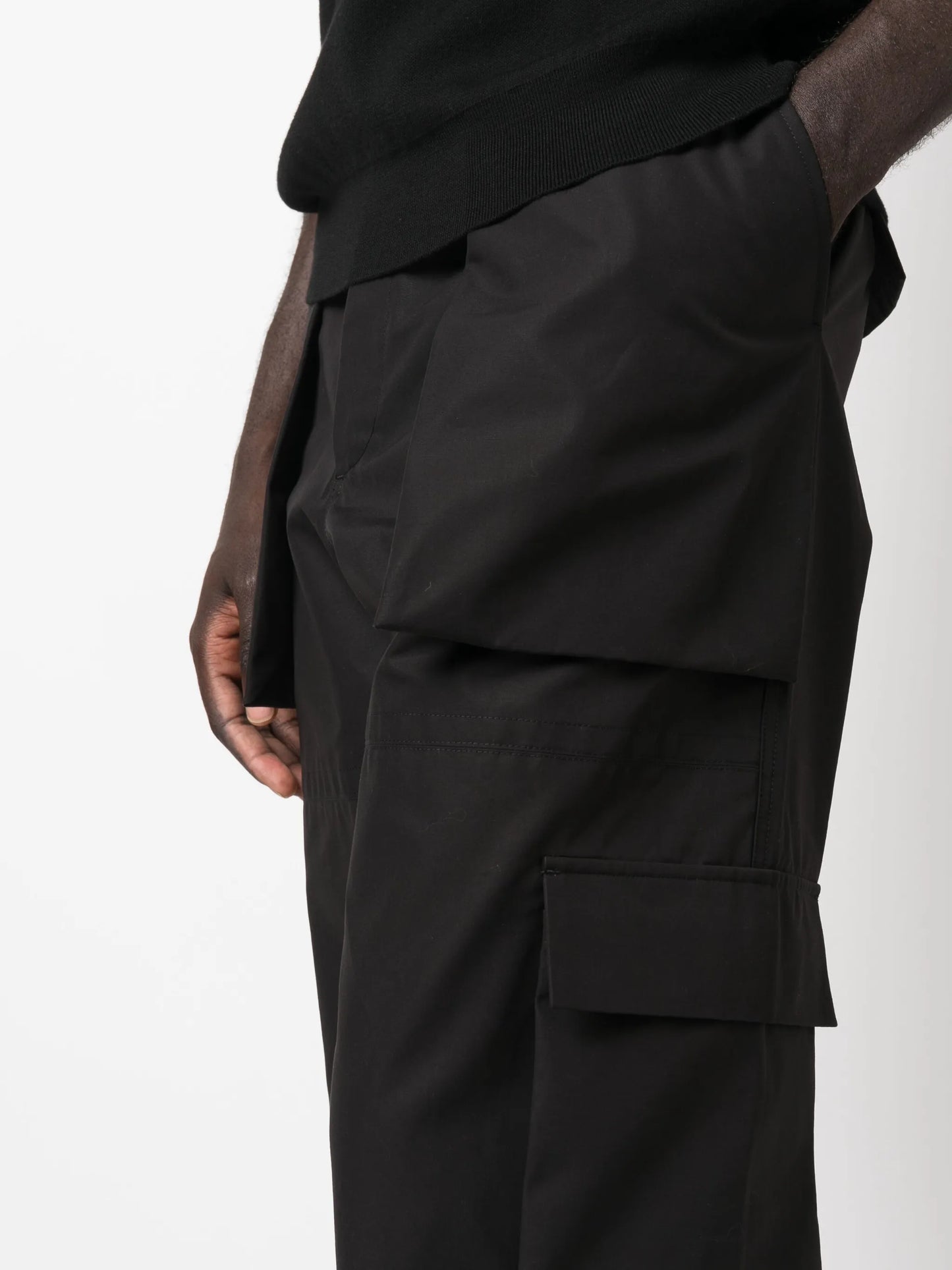 cotton cargo trousers