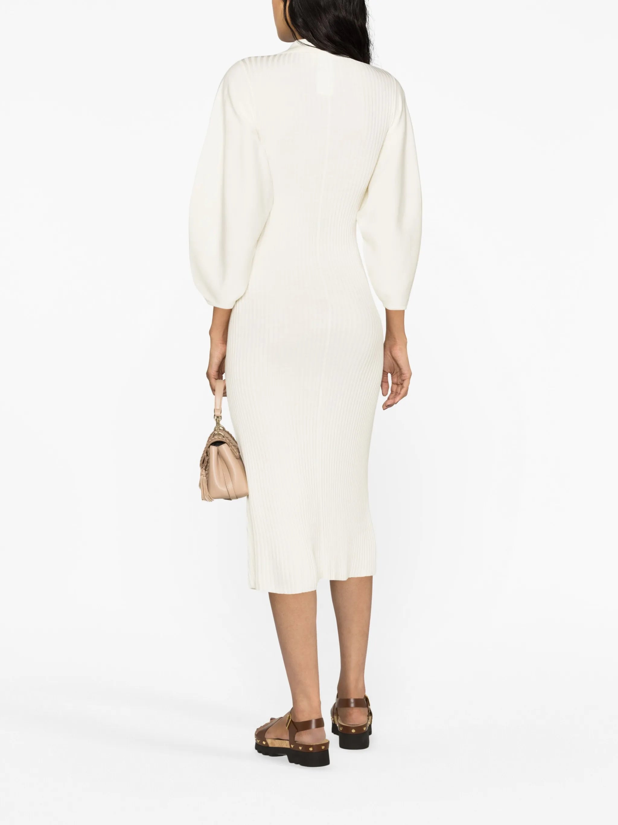 kintted midi dress