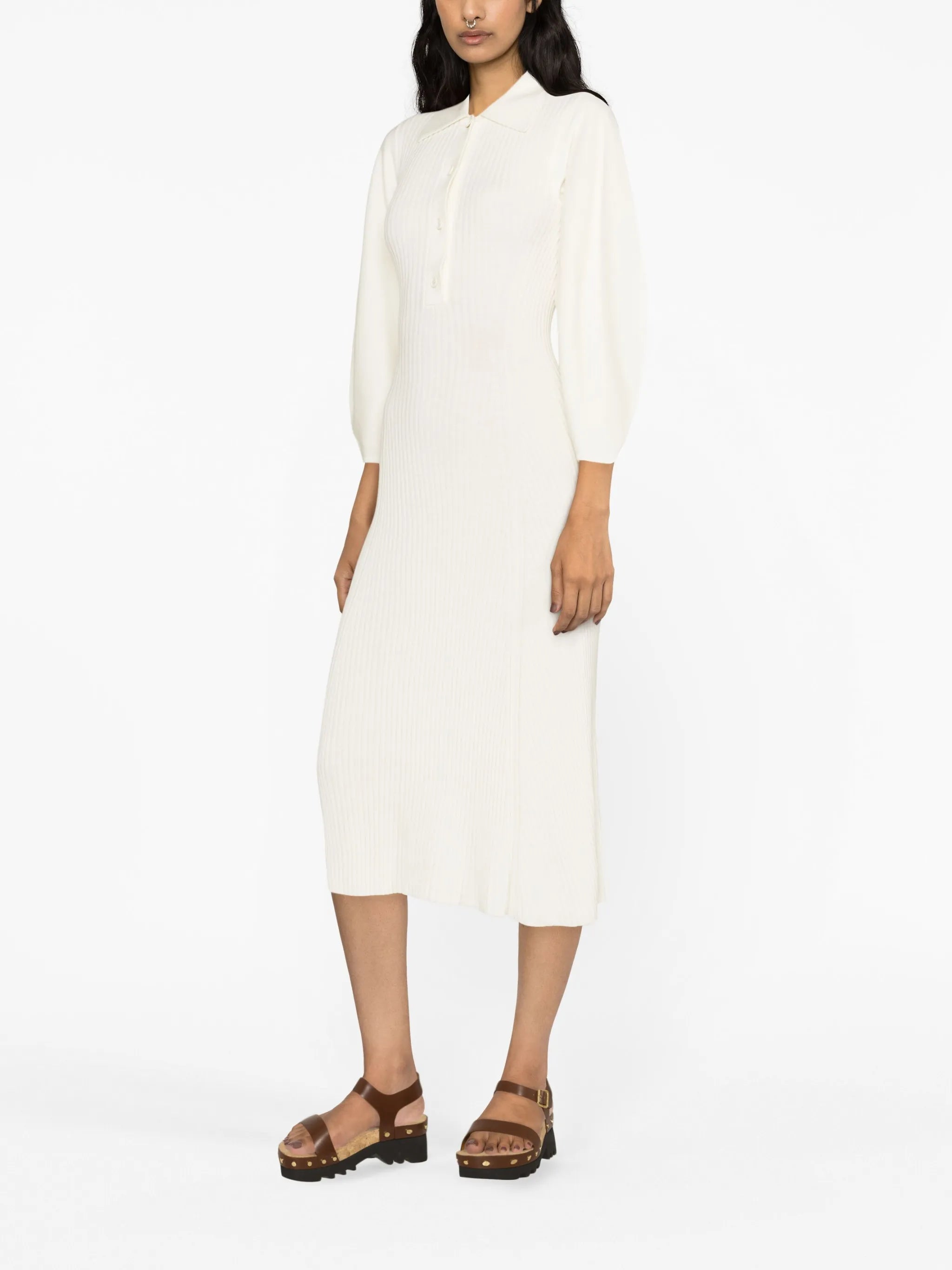kintted midi dress