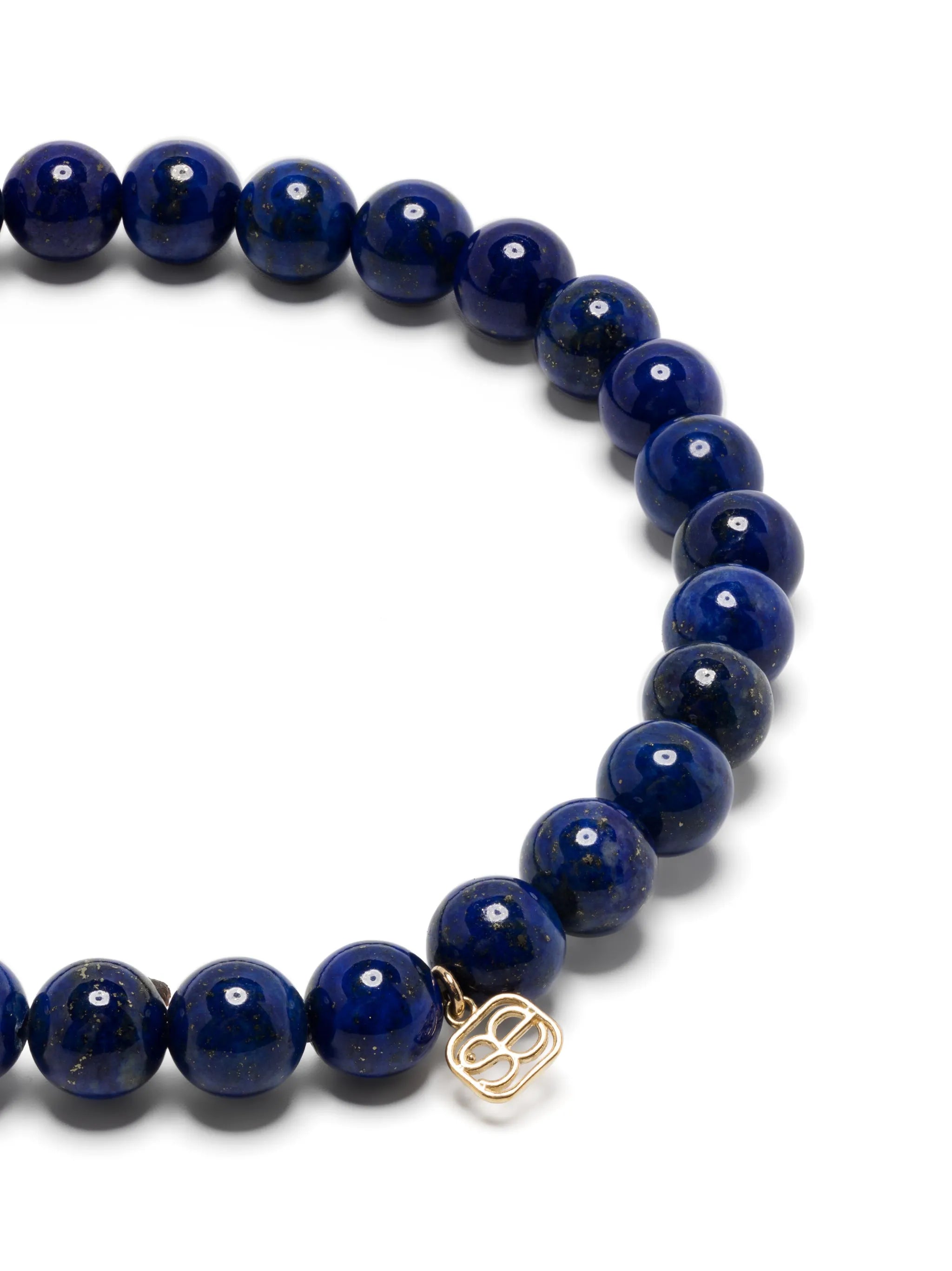 14kt yellow gold Hamsa beaded bracelet