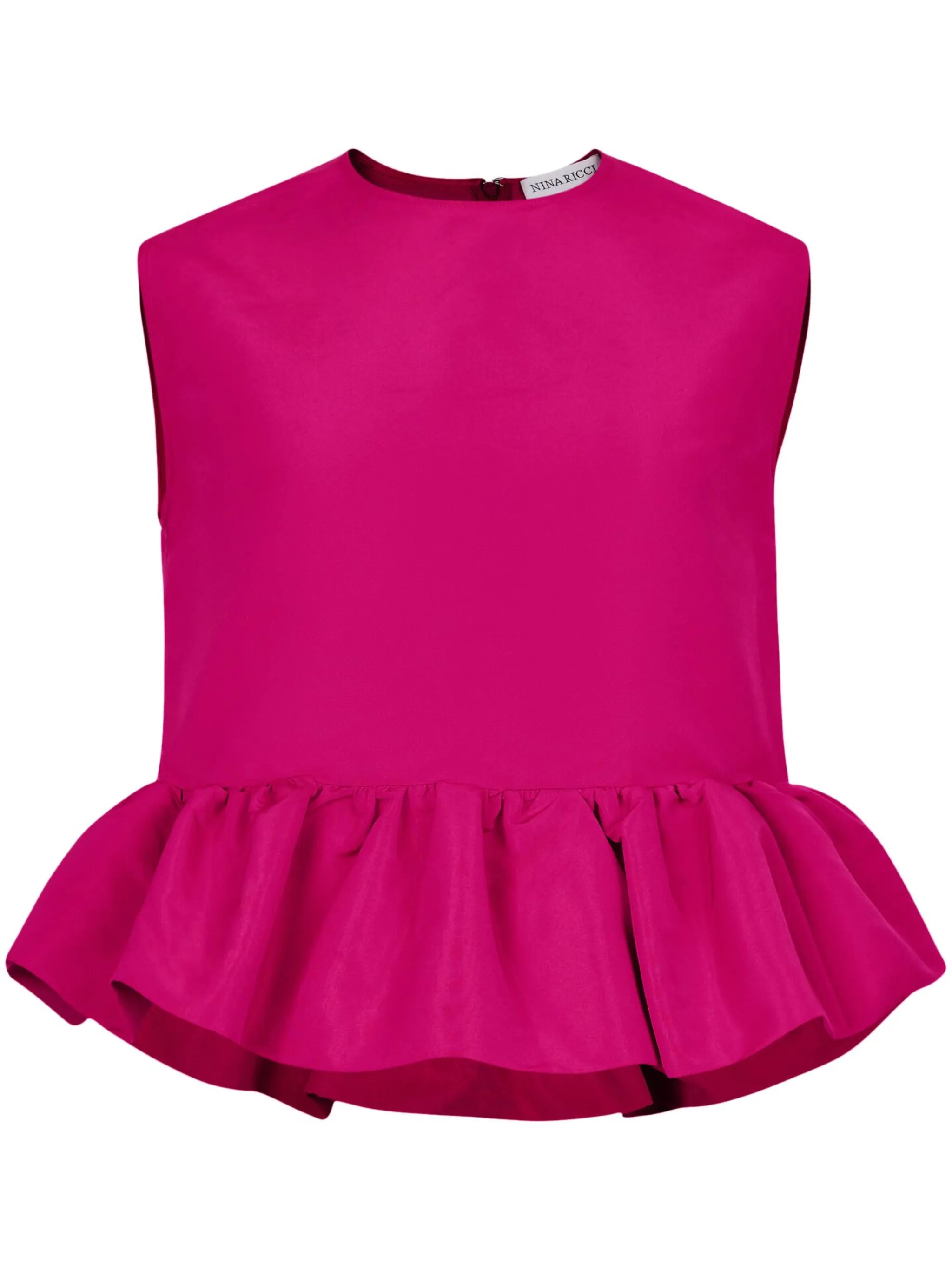 bow-detailing peplum top