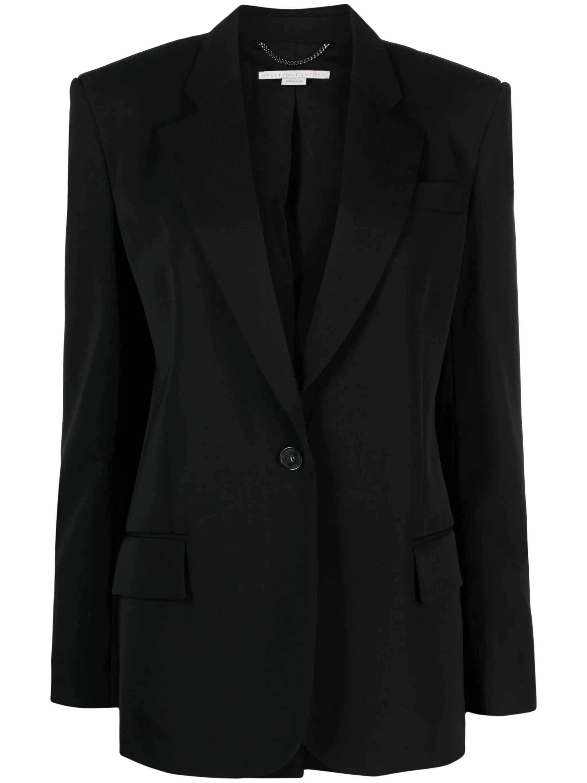 single-breasted blazer