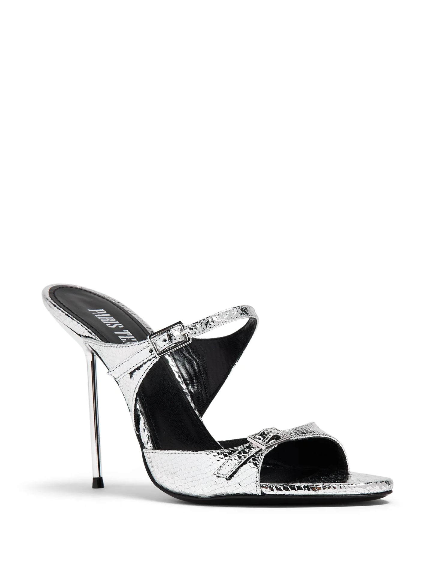 buckled leather sandals