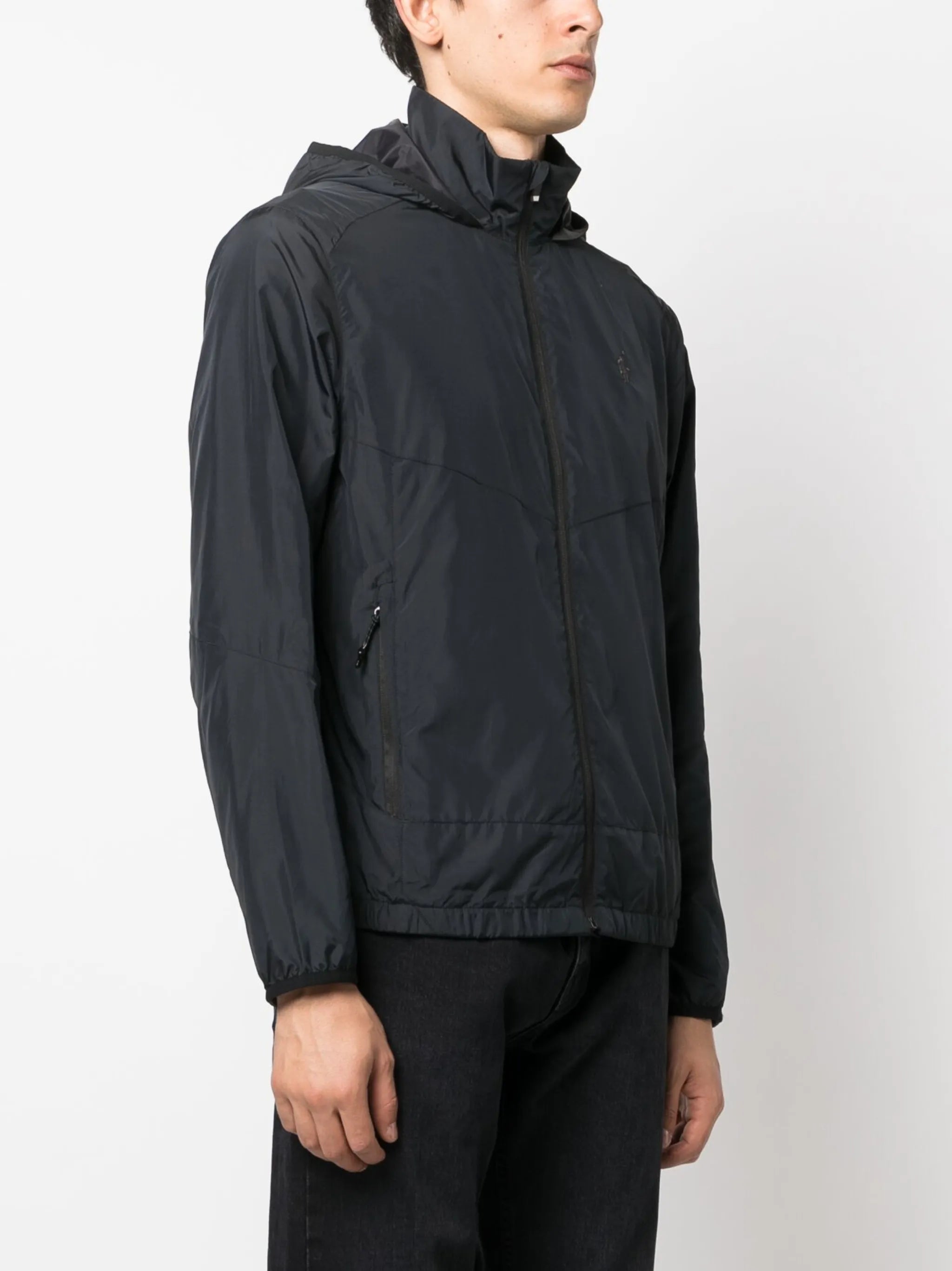 windbreaker hooded jacket