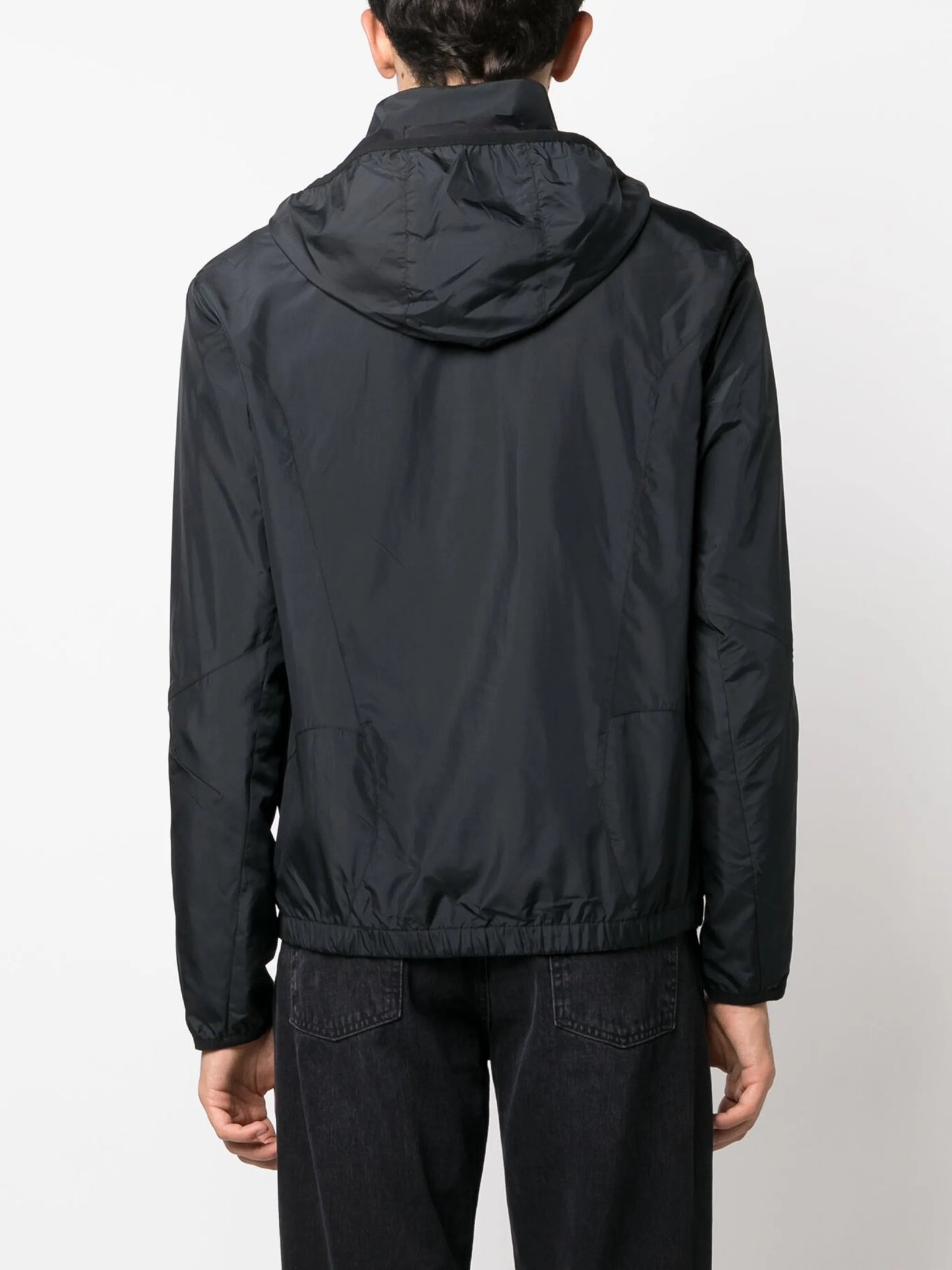 windbreaker hooded jacket