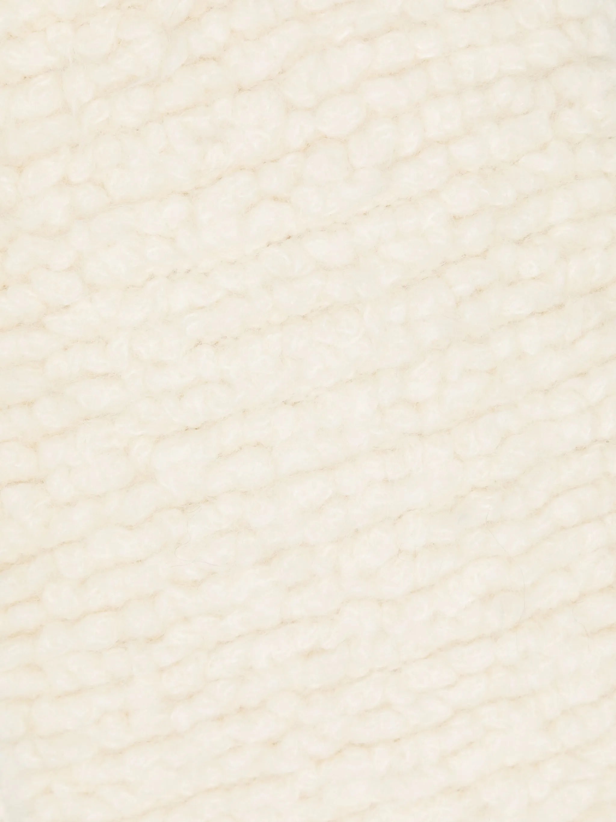 logo-patch fleece-texture scarf