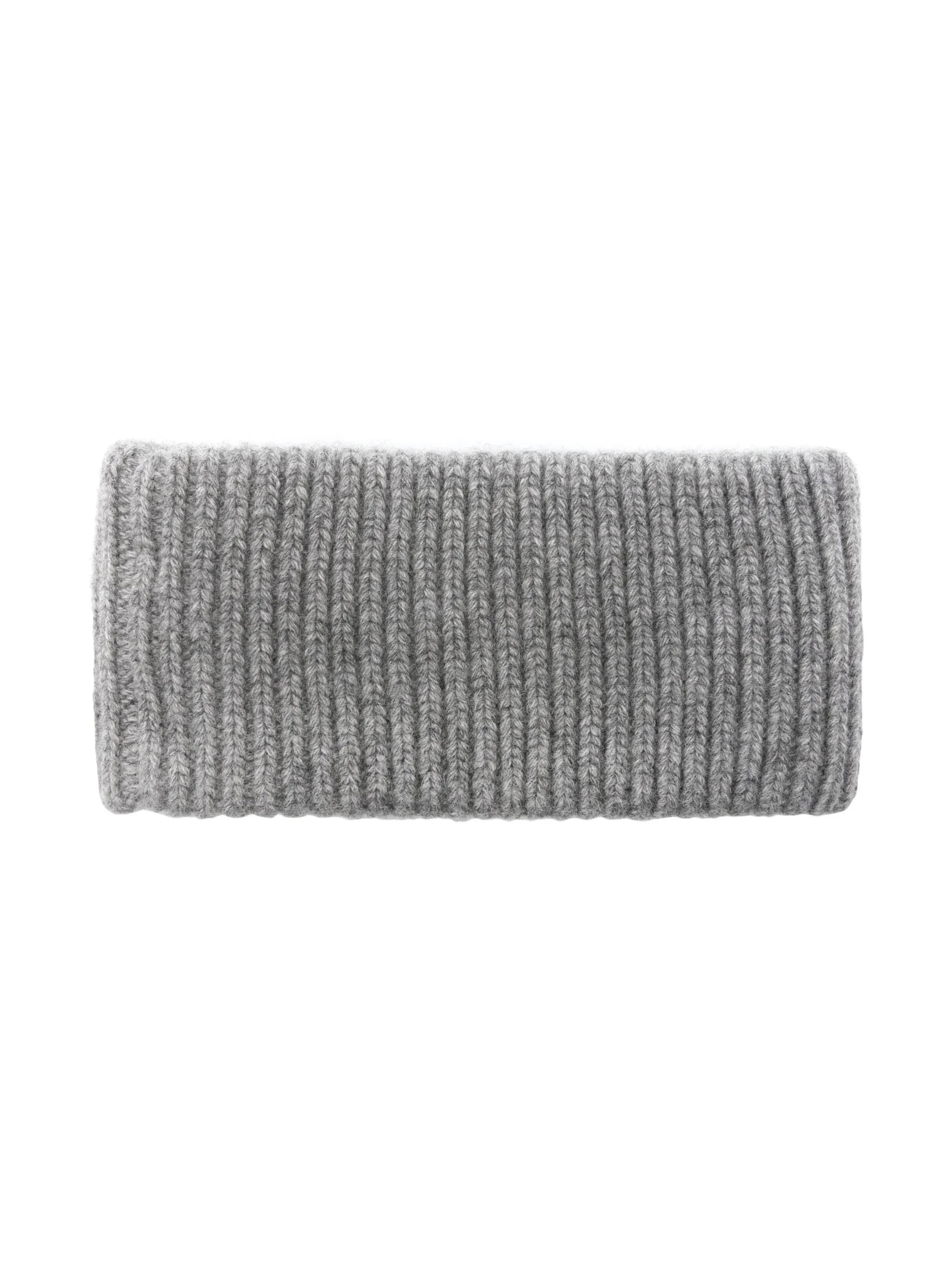 logo-patch wool-cashmere headband