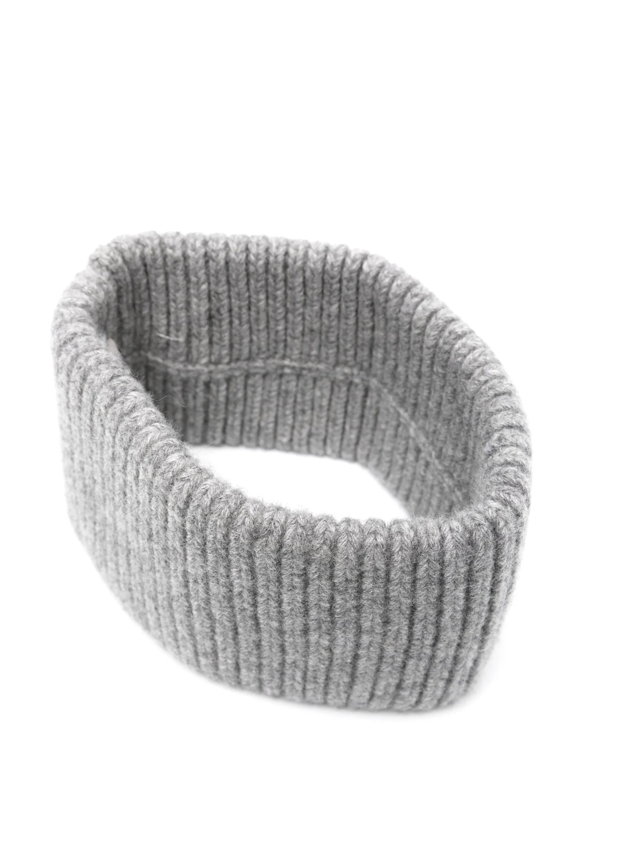 logo-patch wool-cashmere headband