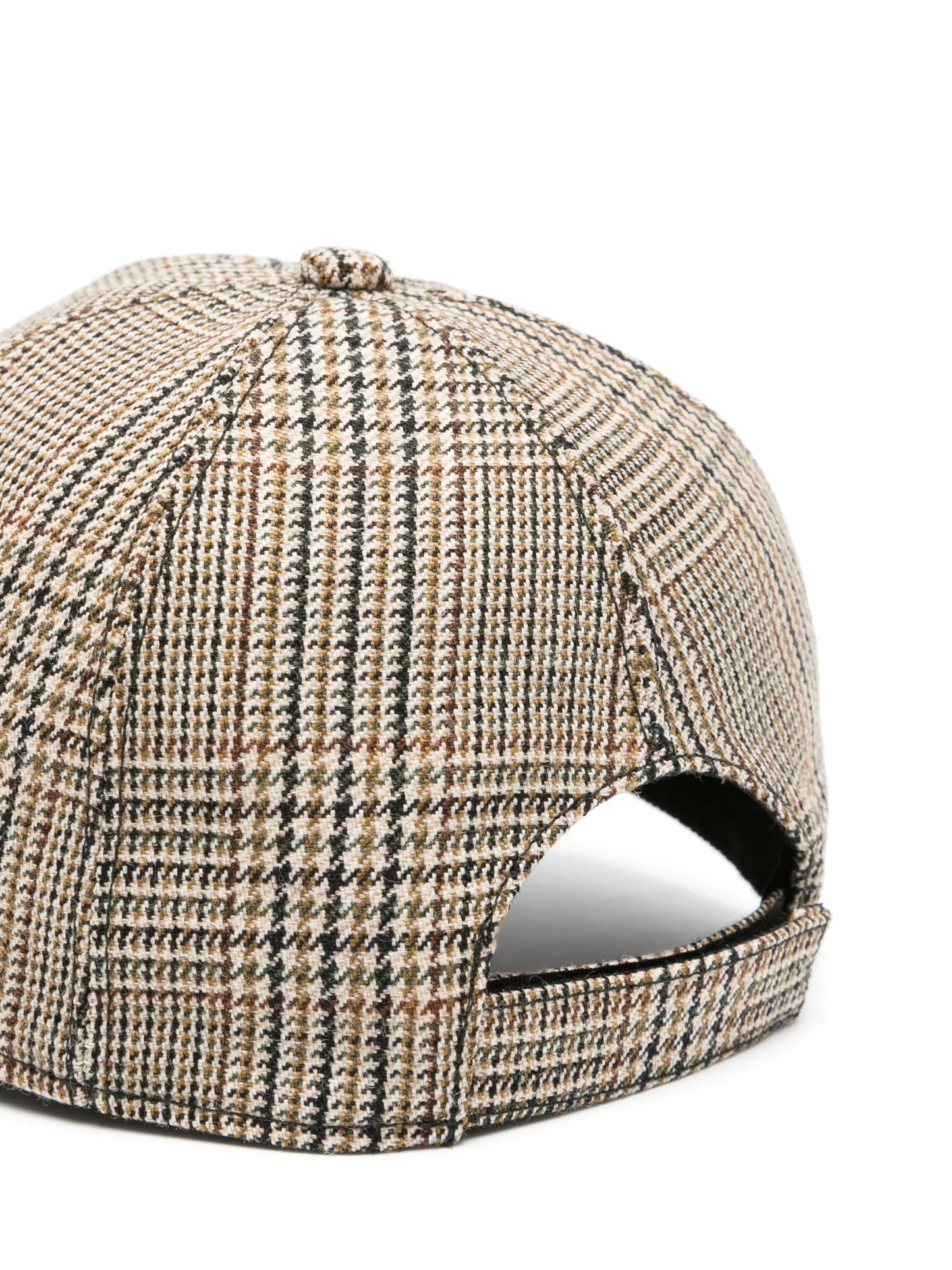 Prince of Wales-pattern virgin-wool cap