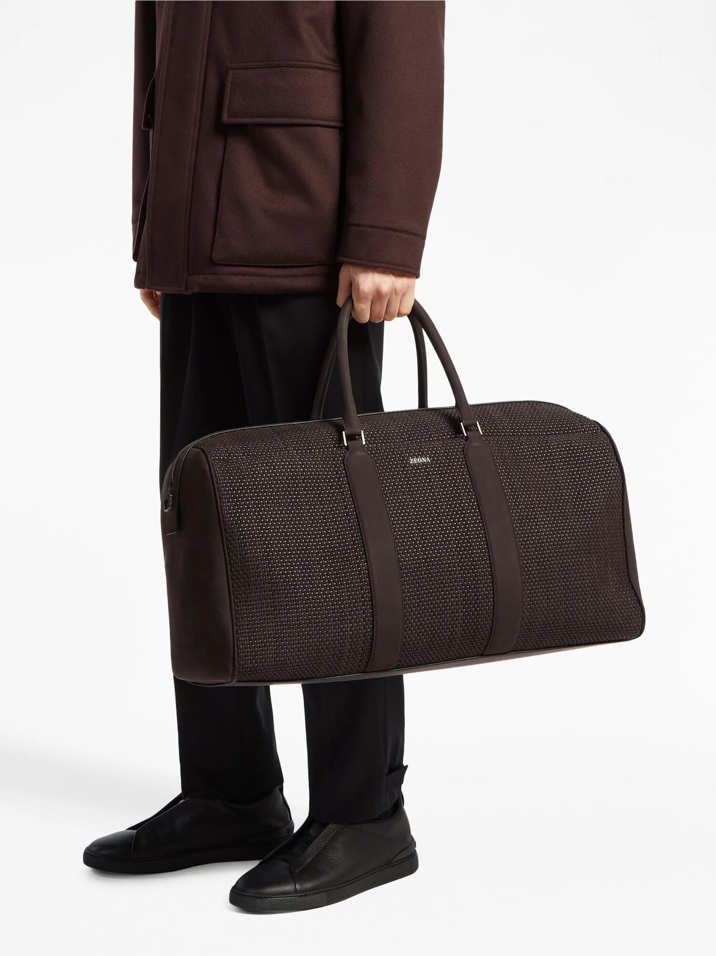 Pelletessuta holdall bag